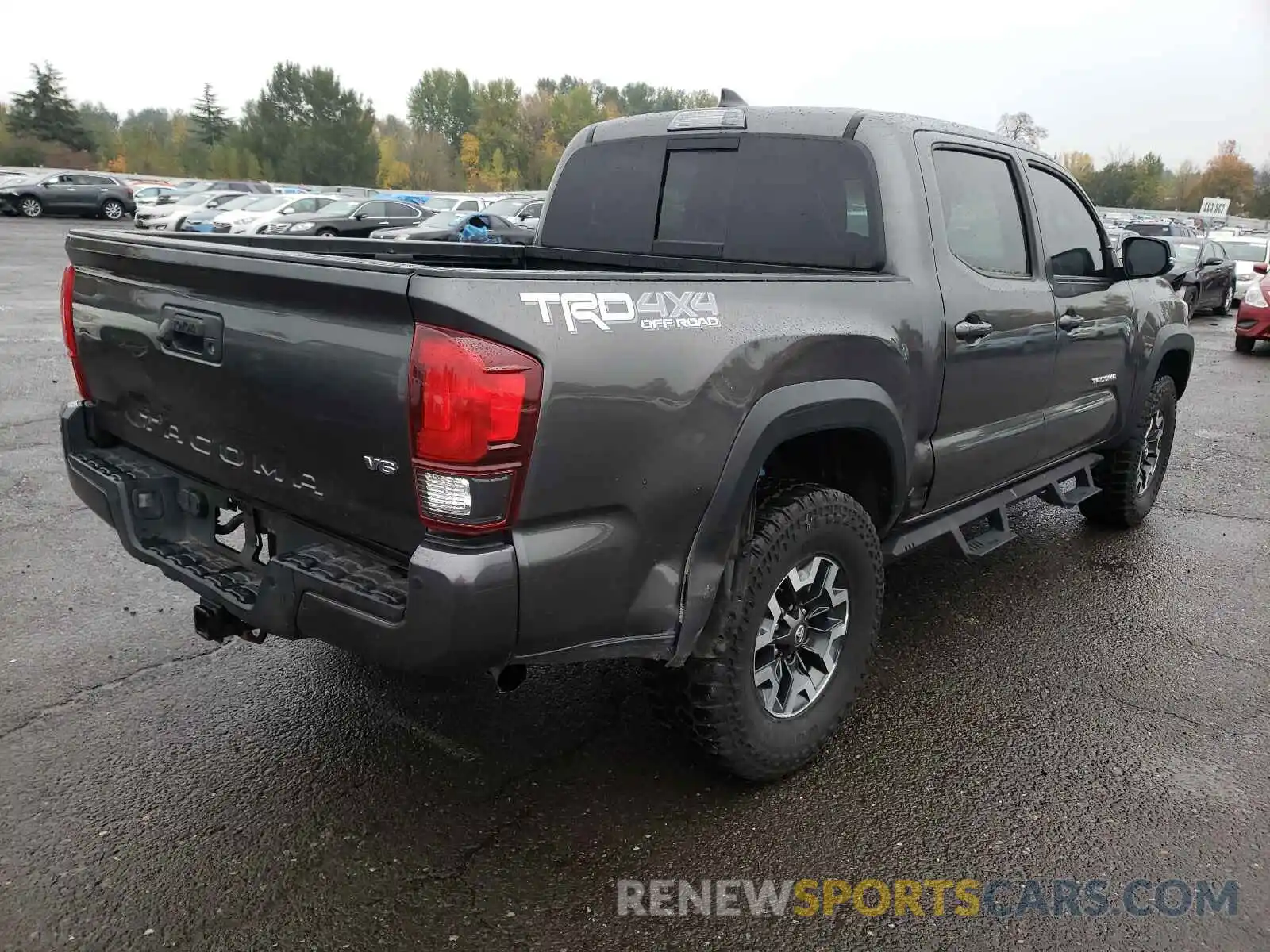 4 Photograph of a damaged car 3TMCZ5AN1KM225988 TOYOTA TACOMA 2019