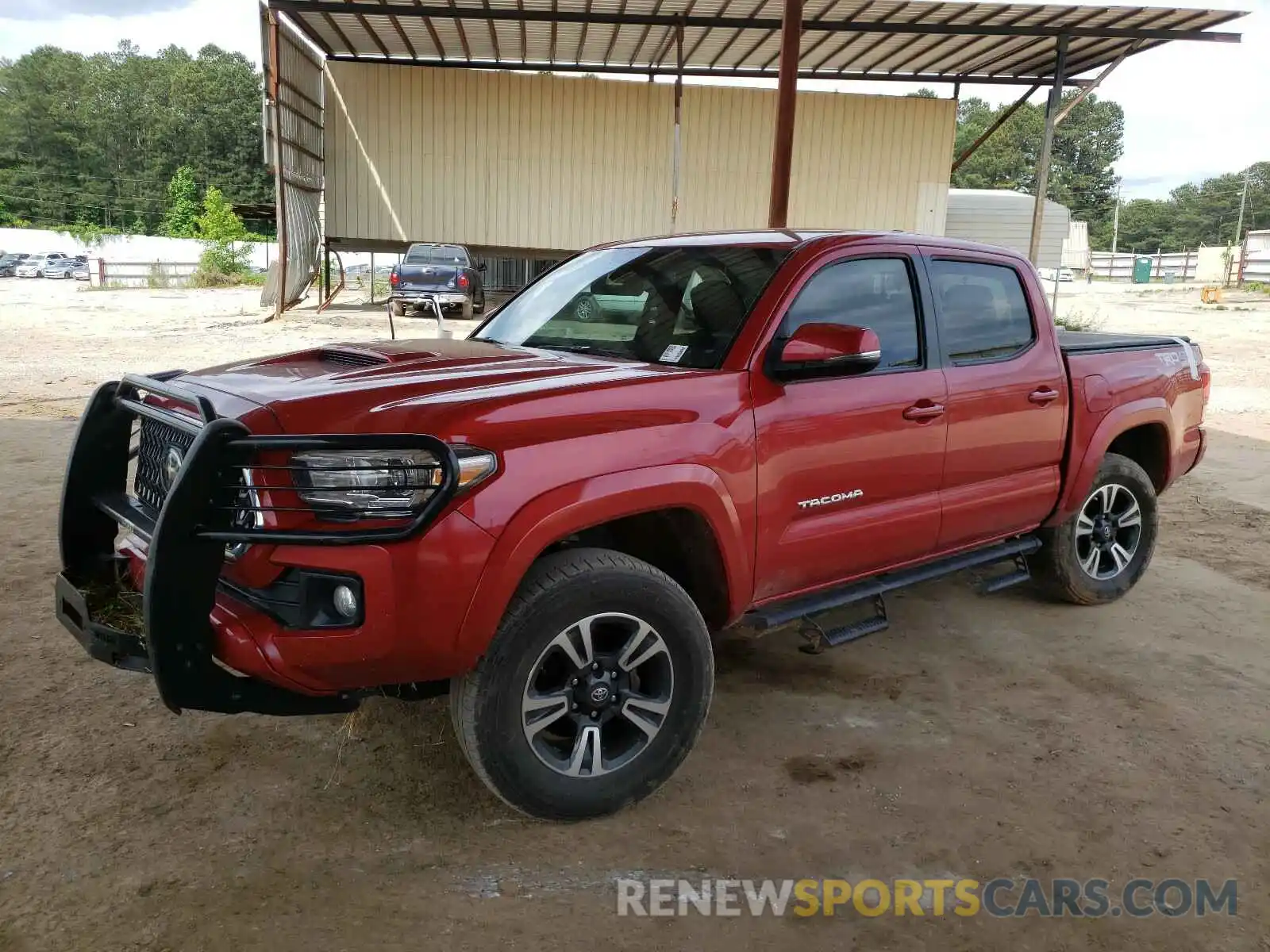 2 Photograph of a damaged car 3TMCZ5AN1KM226512 TOYOTA TACOMA 2019