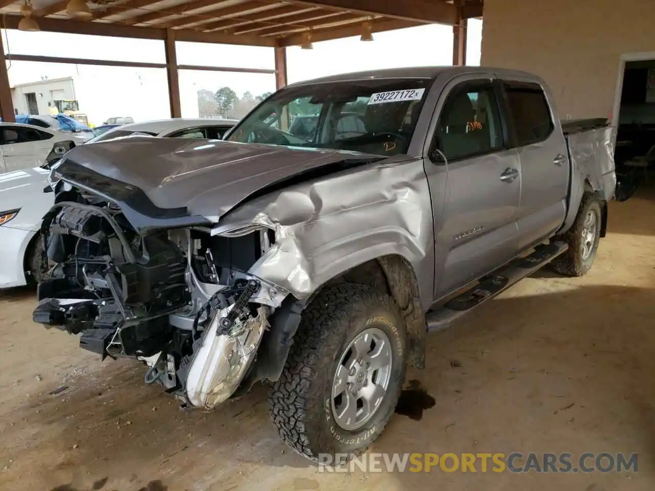 2 Photograph of a damaged car 3TMCZ5AN1KM226865 TOYOTA TACOMA 2019