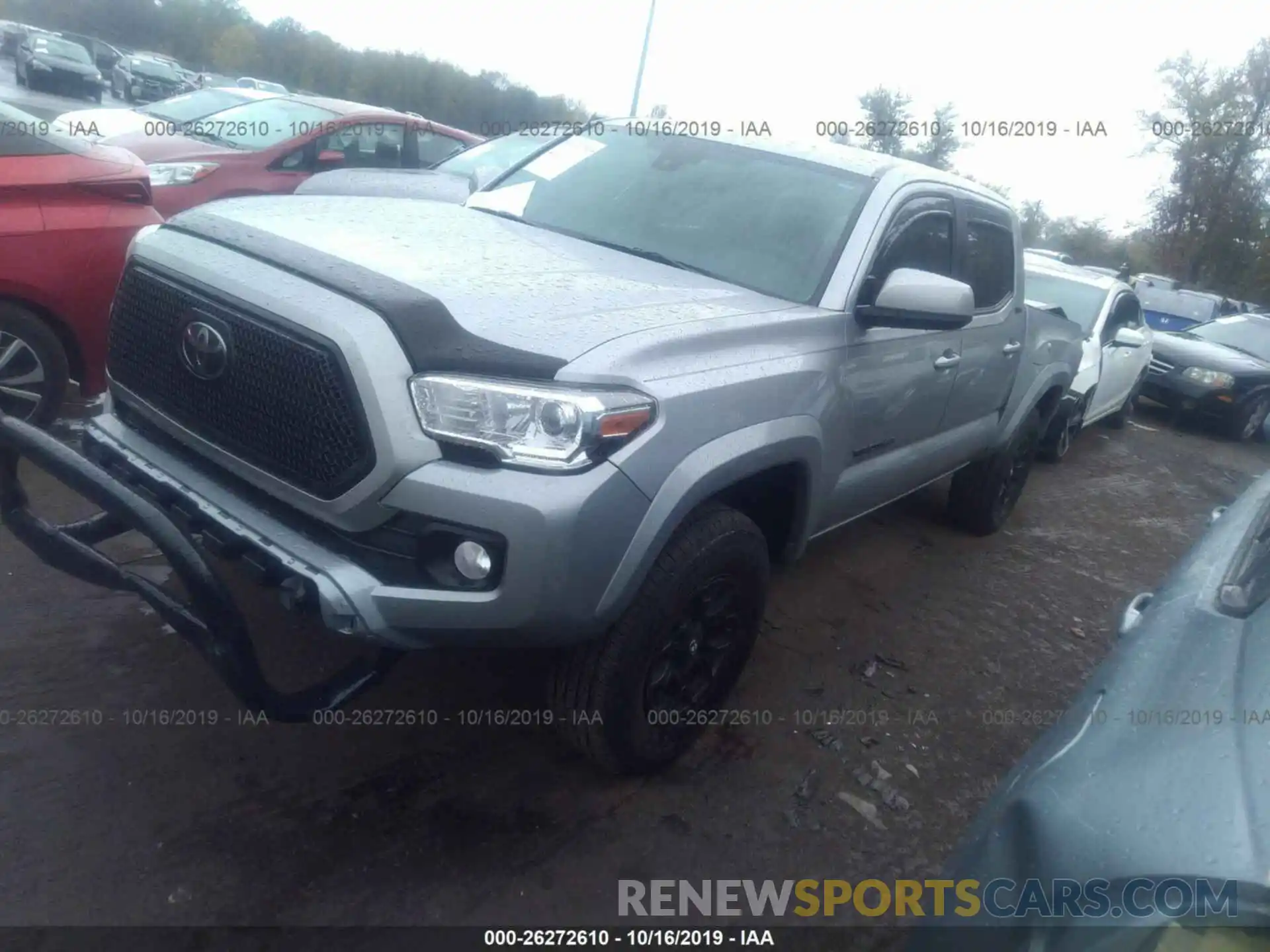 2 Photograph of a damaged car 3TMCZ5AN1KM234092 TOYOTA TACOMA 2019