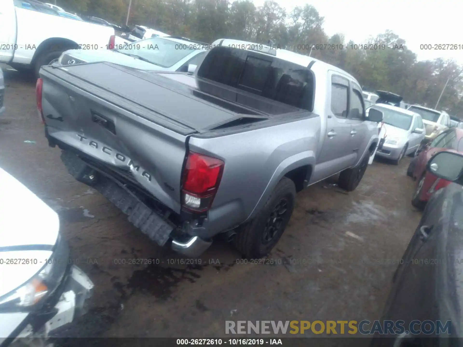 4 Photograph of a damaged car 3TMCZ5AN1KM234092 TOYOTA TACOMA 2019