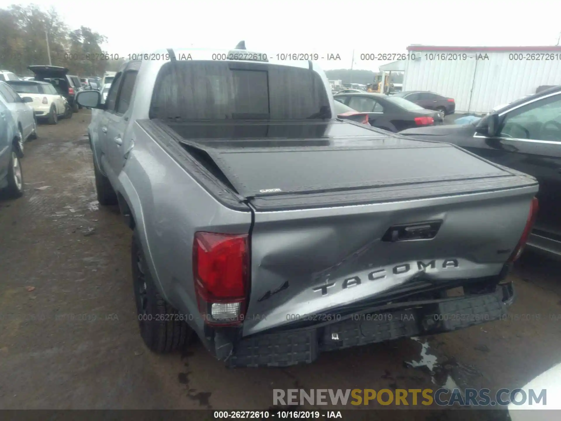 6 Photograph of a damaged car 3TMCZ5AN1KM234092 TOYOTA TACOMA 2019