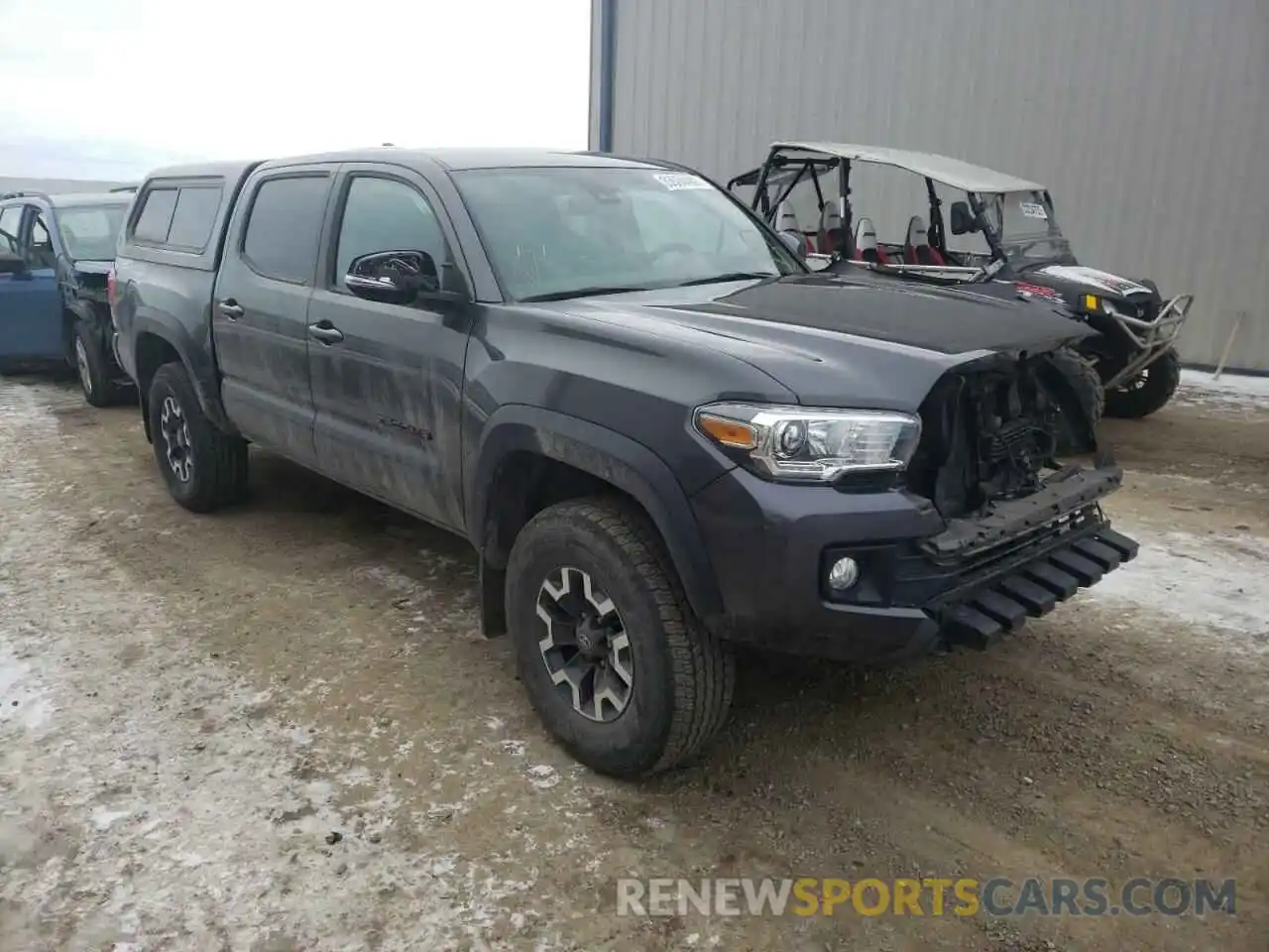 1 Photograph of a damaged car 3TMCZ5AN1KM235159 TOYOTA TACOMA 2019