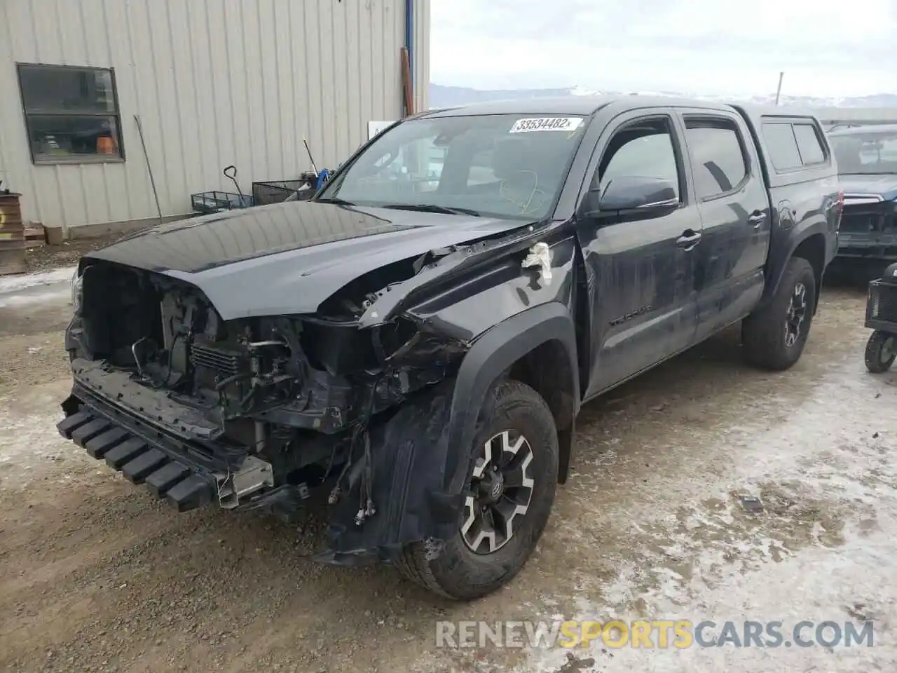 2 Photograph of a damaged car 3TMCZ5AN1KM235159 TOYOTA TACOMA 2019