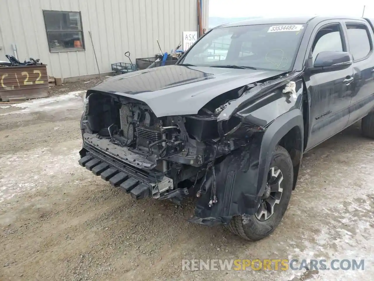 9 Photograph of a damaged car 3TMCZ5AN1KM235159 TOYOTA TACOMA 2019