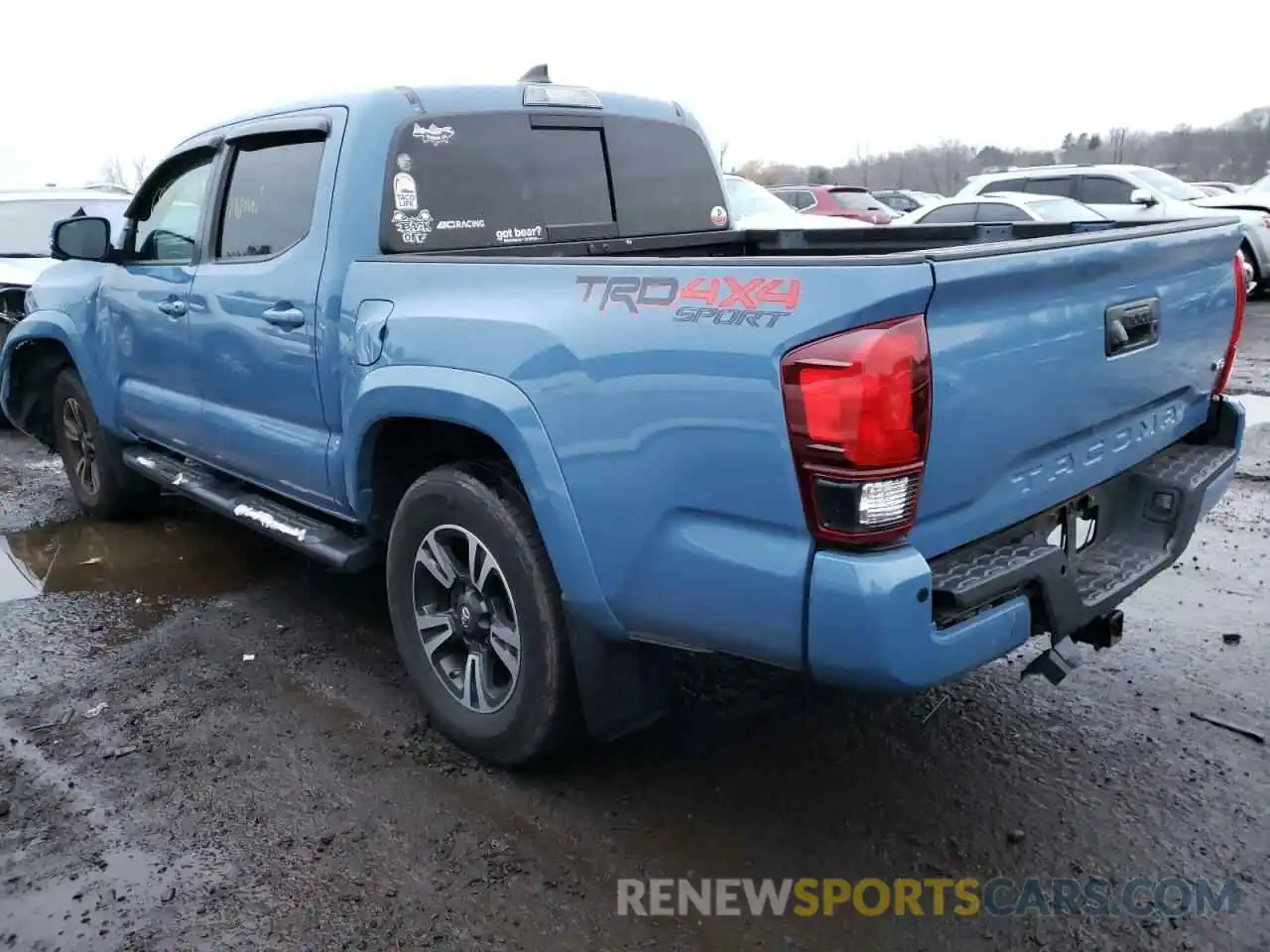 3 Photograph of a damaged car 3TMCZ5AN1KM236666 TOYOTA TACOMA 2019