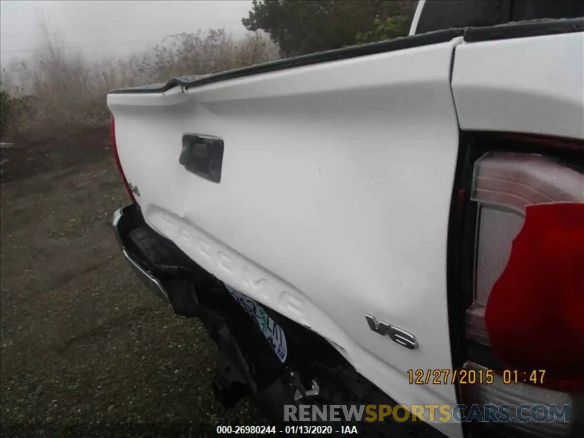 2 Photograph of a damaged car 3TMCZ5AN1KM236764 TOYOTA TACOMA 2019