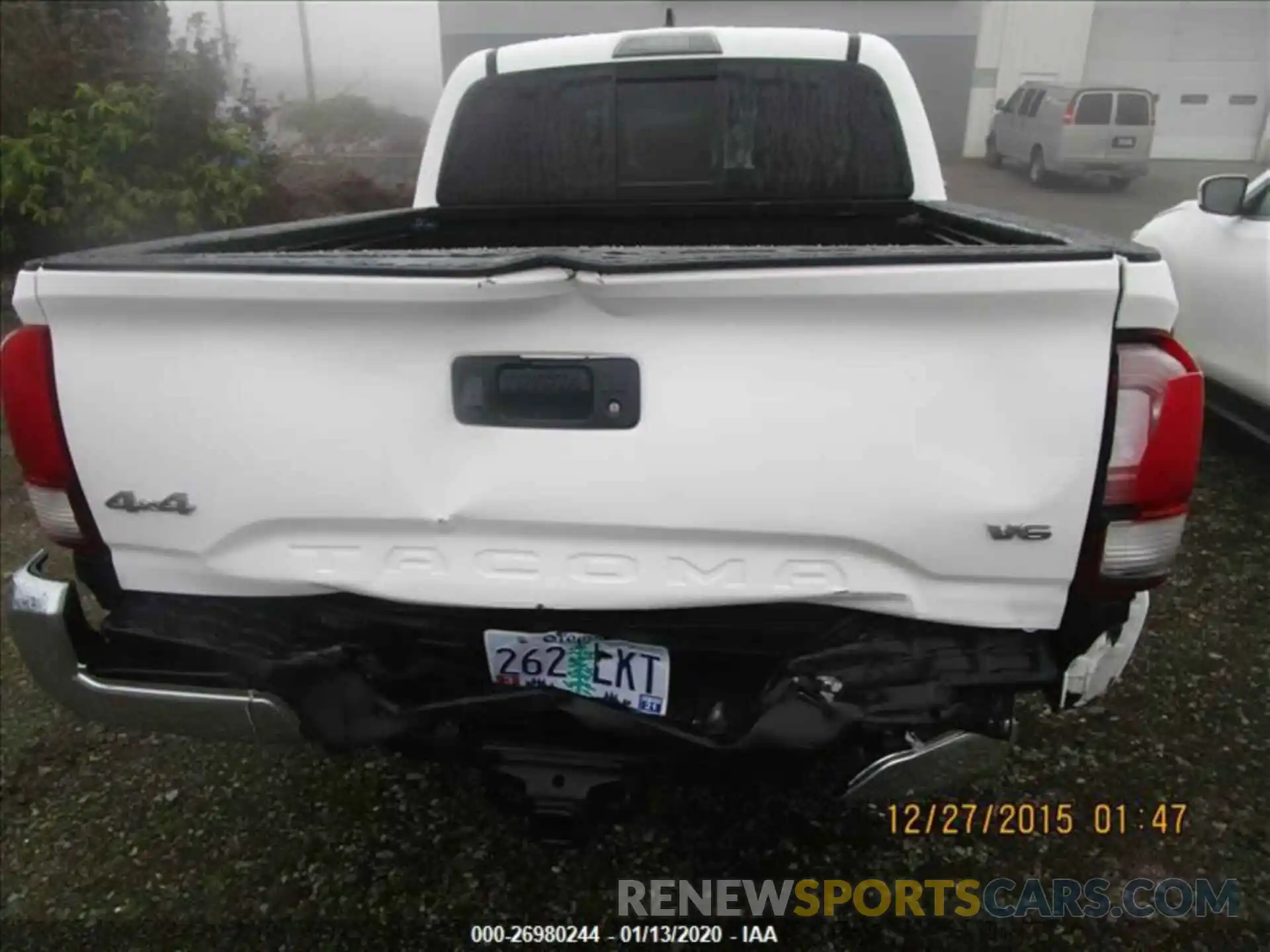 8 Photograph of a damaged car 3TMCZ5AN1KM236764 TOYOTA TACOMA 2019