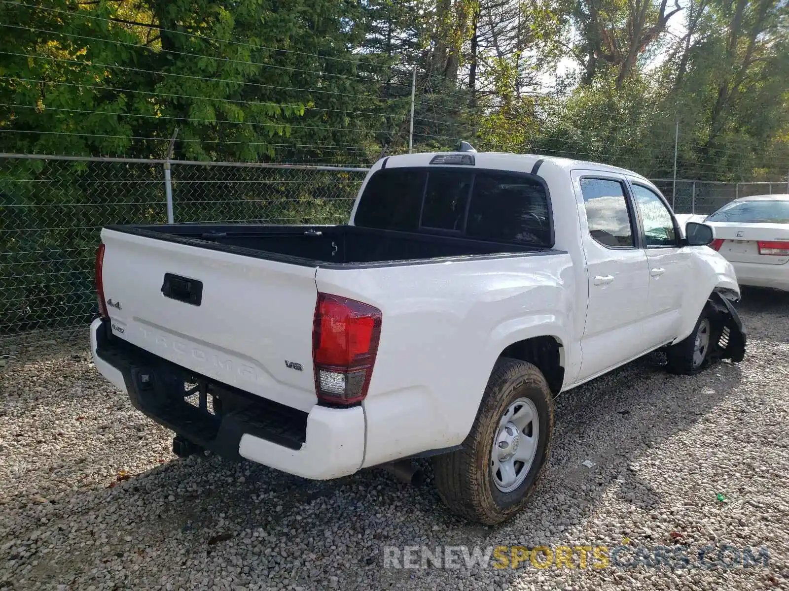 4 Photograph of a damaged car 3TMCZ5AN1KM237493 TOYOTA TACOMA 2019