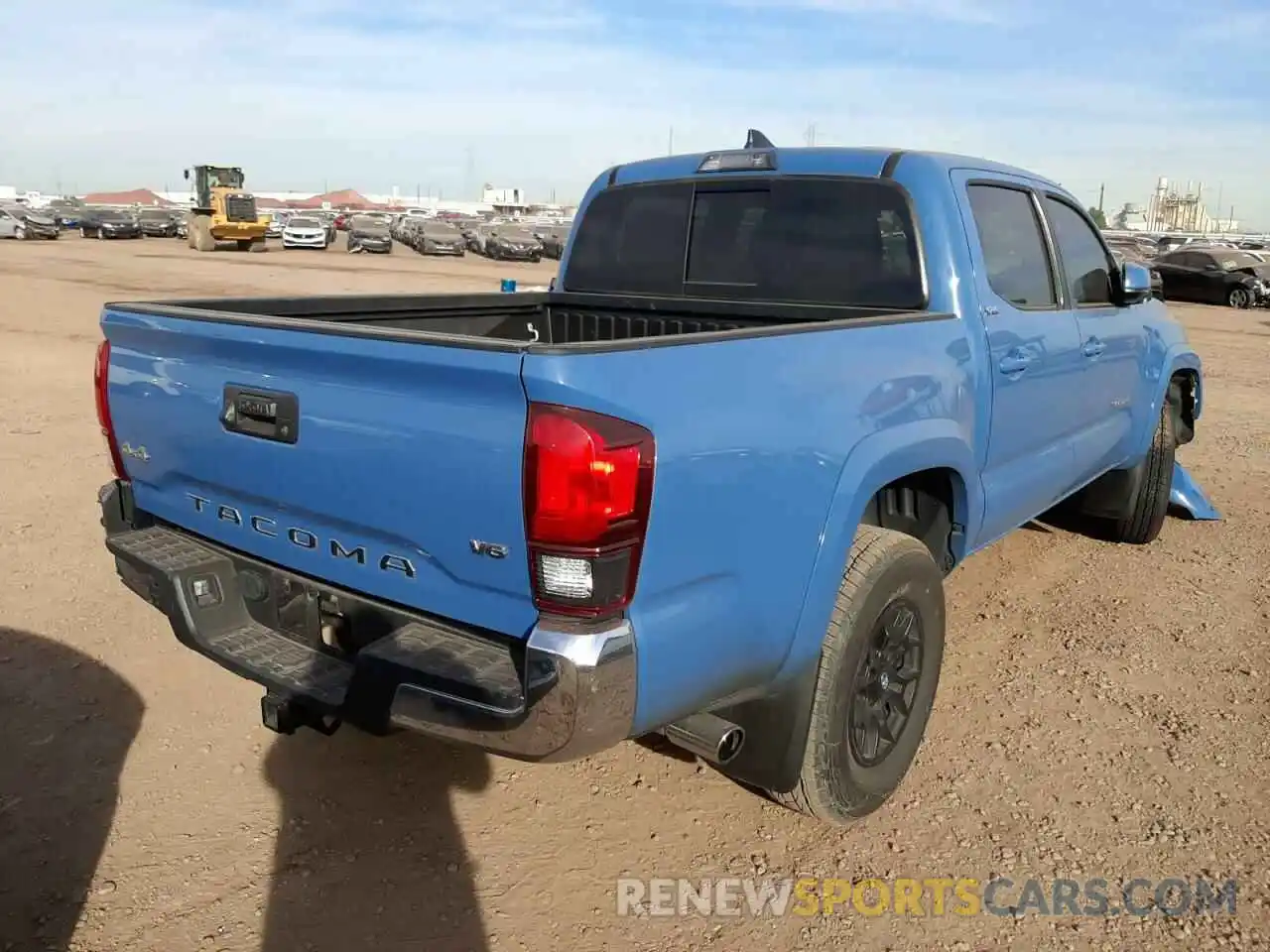 4 Photograph of a damaged car 3TMCZ5AN1KM237820 TOYOTA TACOMA 2019