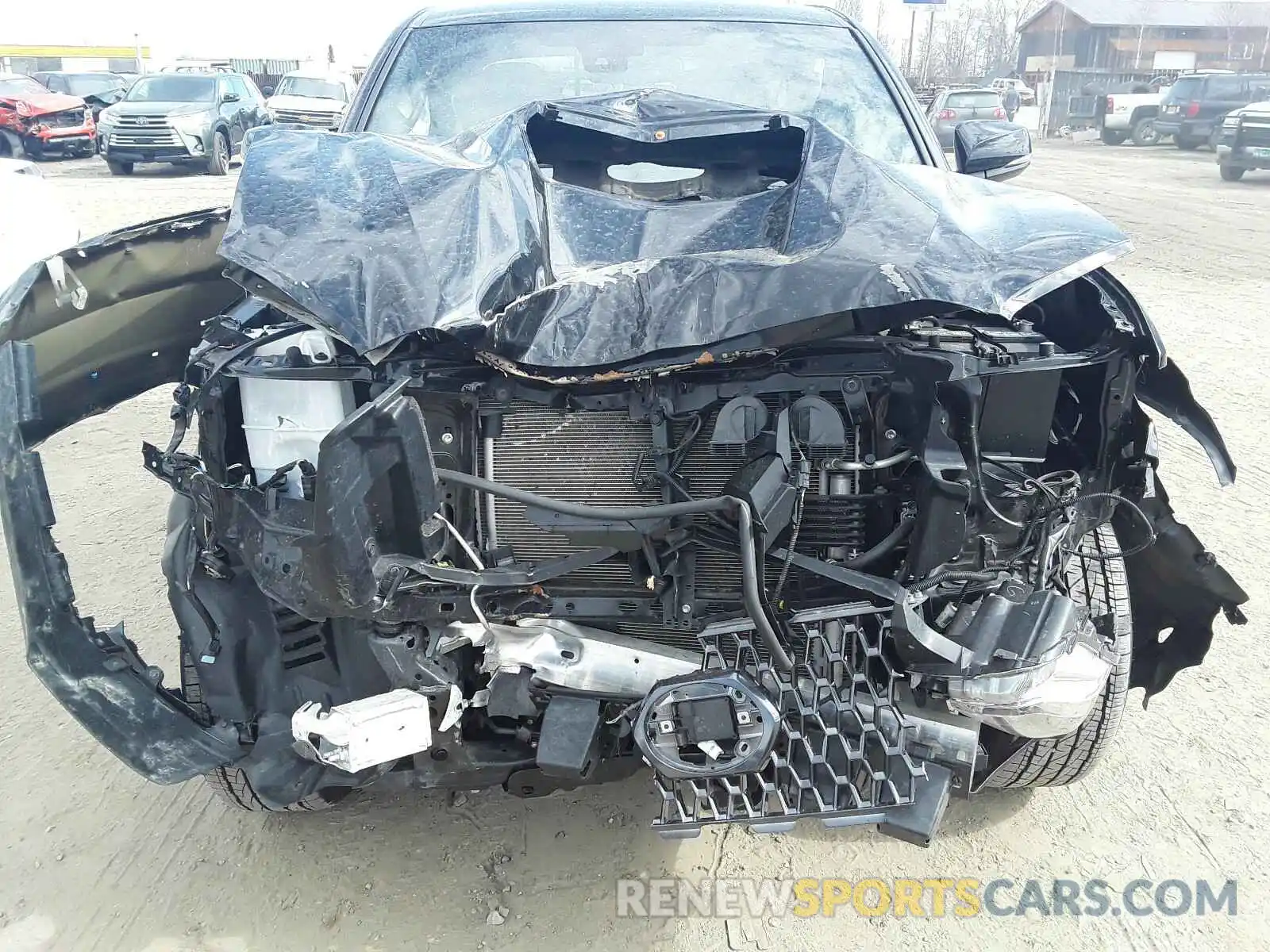 9 Photograph of a damaged car 3TMCZ5AN1KM239308 TOYOTA TACOMA 2019