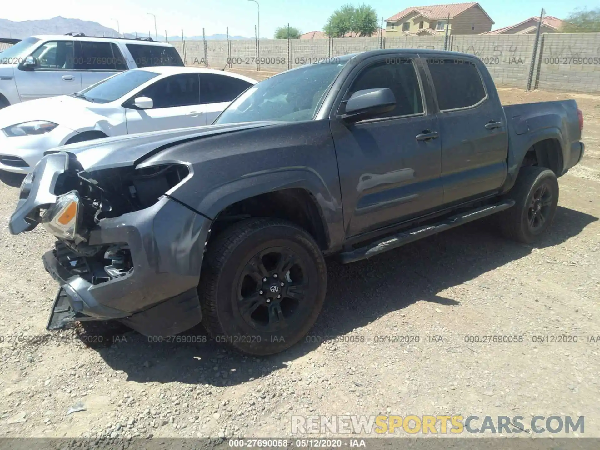 2 Photograph of a damaged car 3TMCZ5AN1KM240331 TOYOTA TACOMA 2019