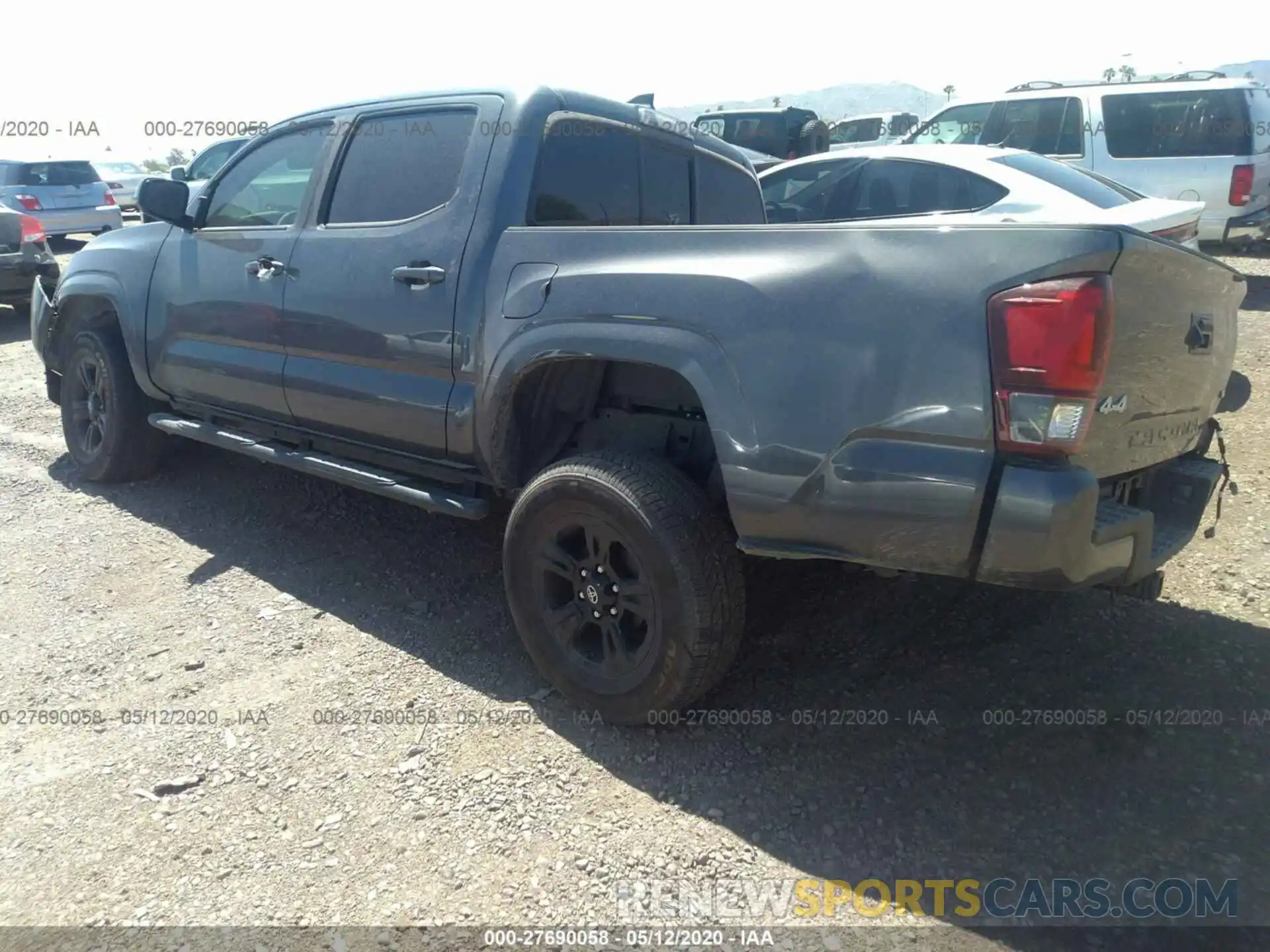 3 Photograph of a damaged car 3TMCZ5AN1KM240331 TOYOTA TACOMA 2019