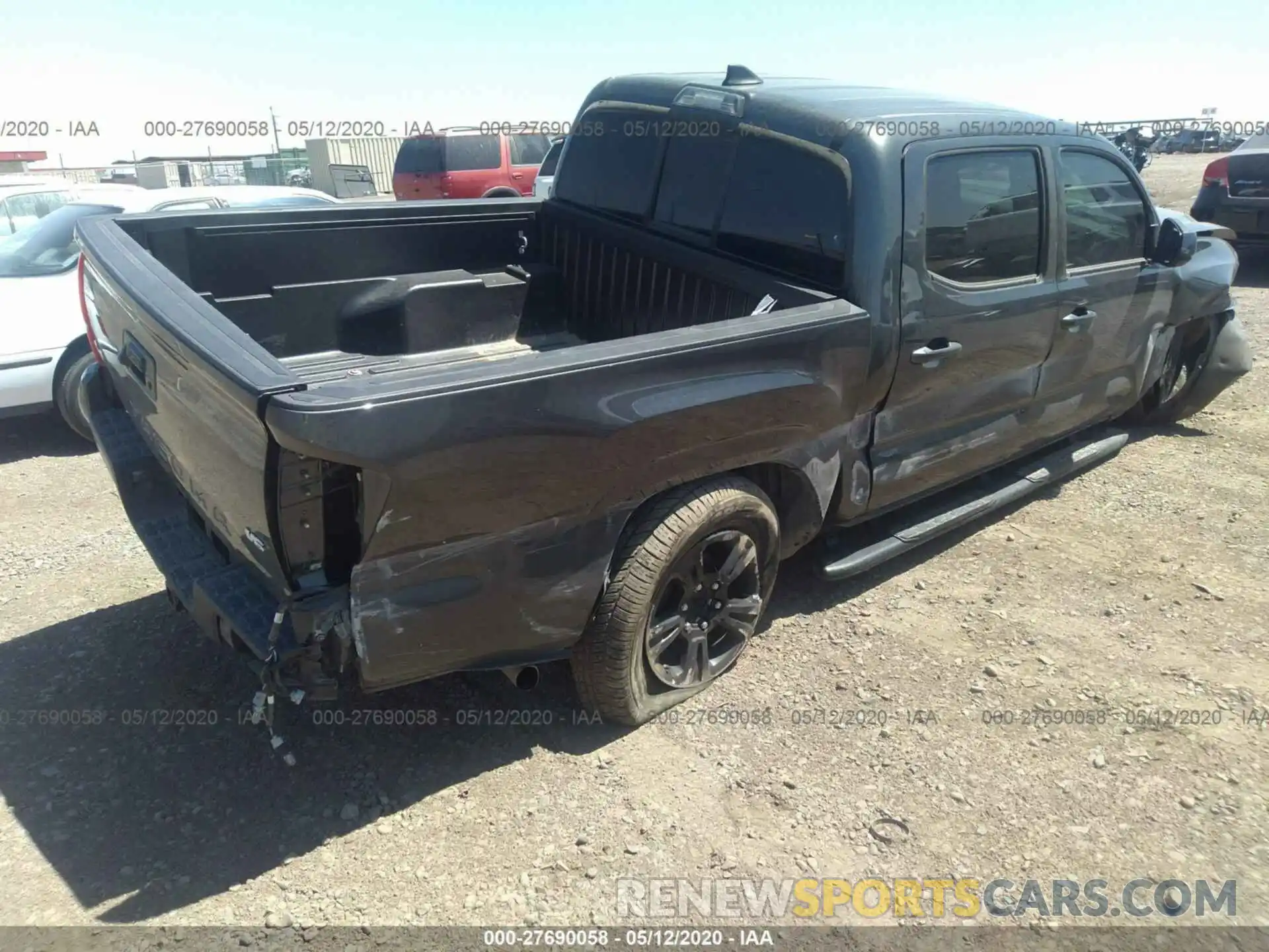 4 Photograph of a damaged car 3TMCZ5AN1KM240331 TOYOTA TACOMA 2019