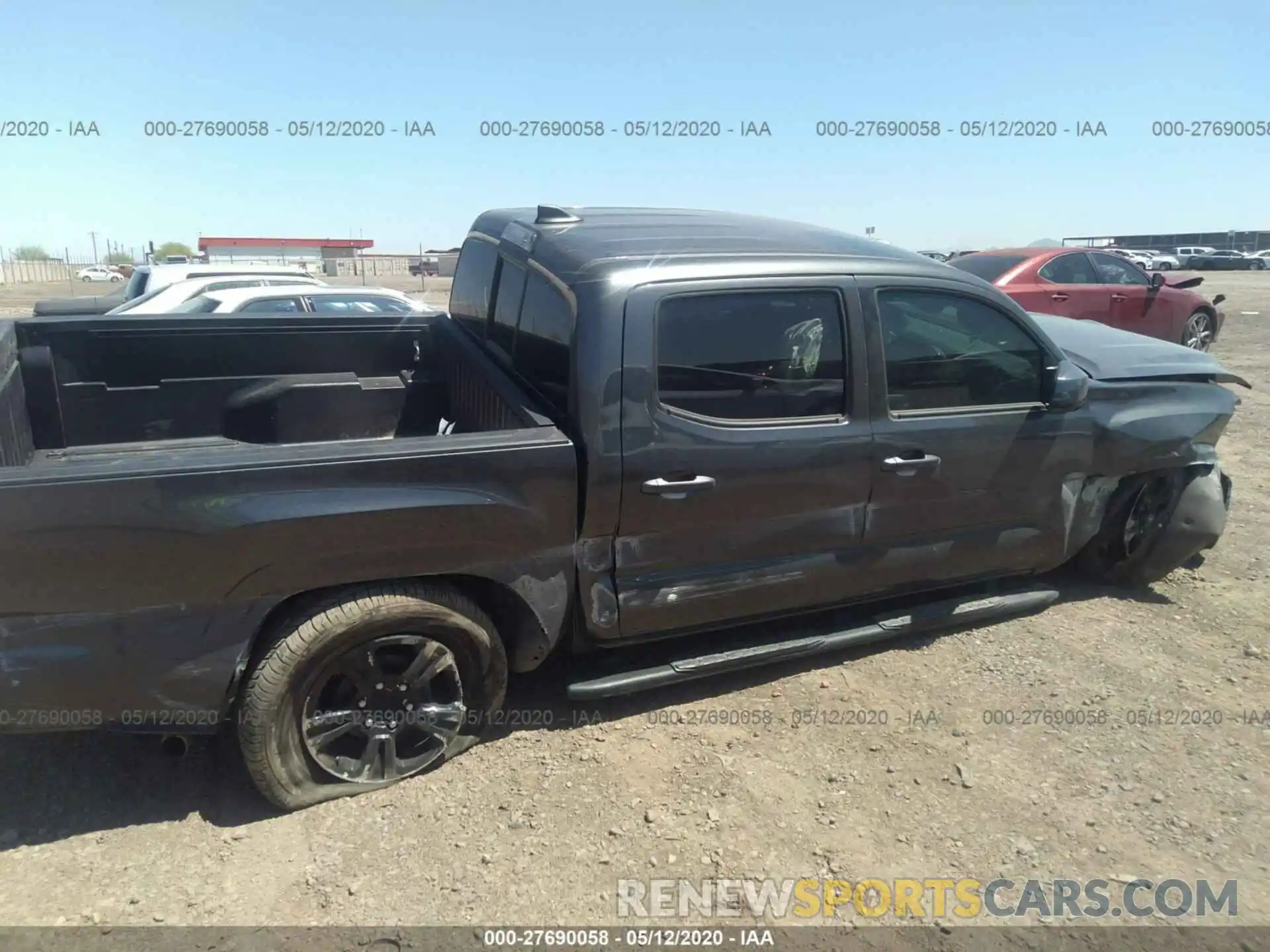 6 Photograph of a damaged car 3TMCZ5AN1KM240331 TOYOTA TACOMA 2019