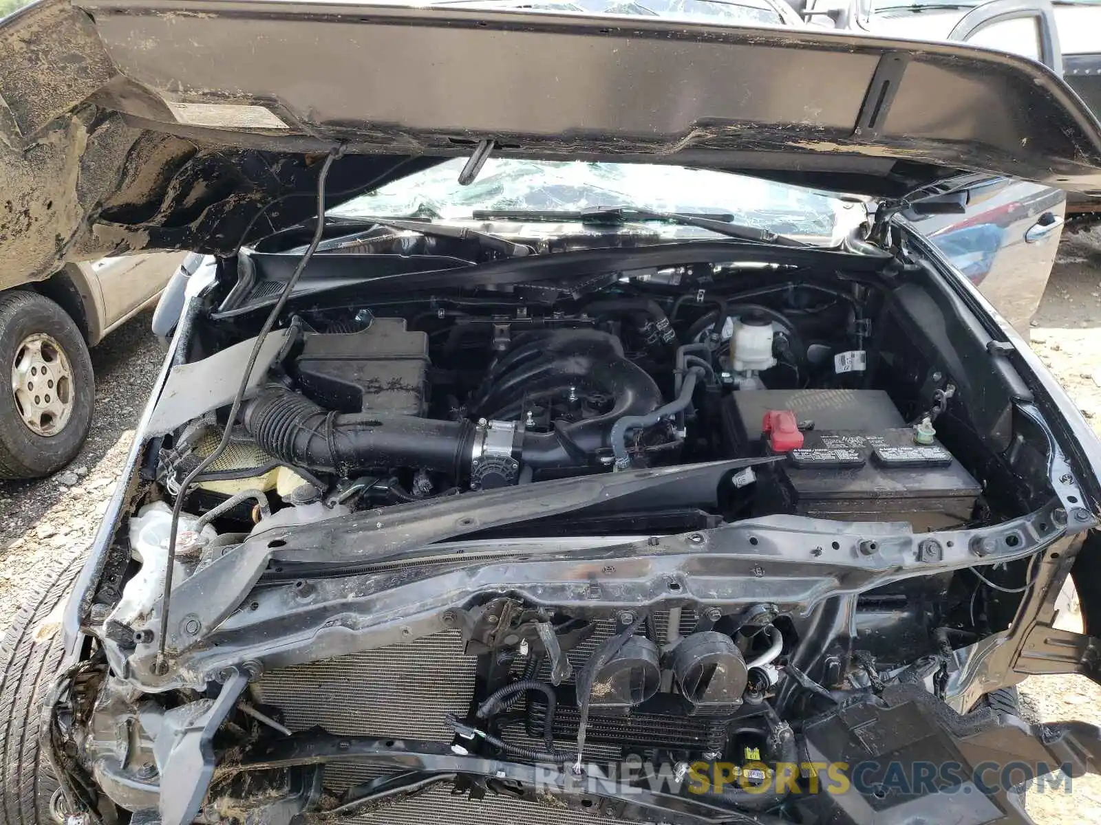 7 Photograph of a damaged car 3TMCZ5AN1KM241494 TOYOTA TACOMA 2019