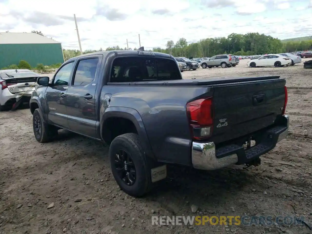 3 Photograph of a damaged car 3TMCZ5AN1KM243178 TOYOTA TACOMA 2019