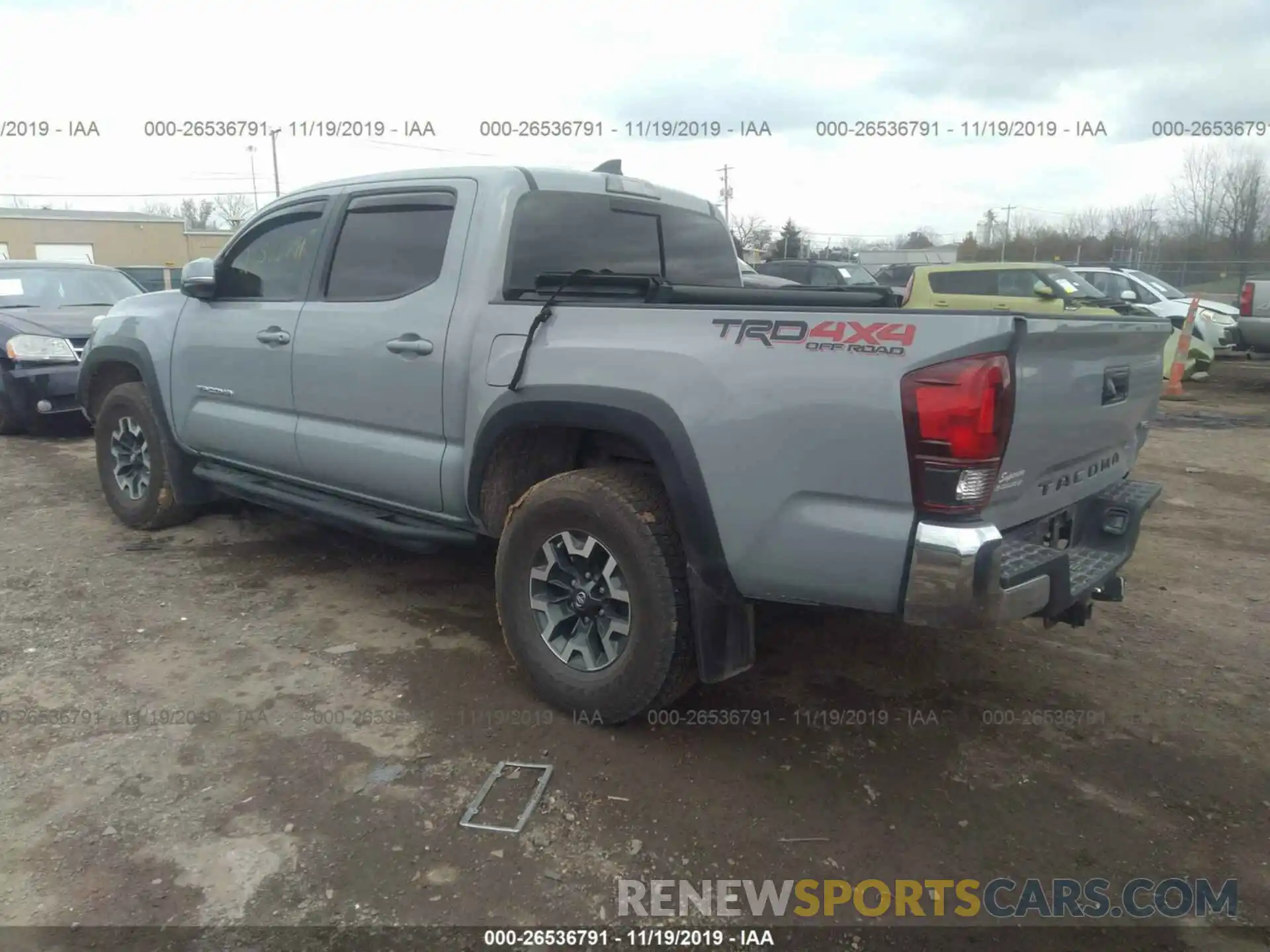 3 Photograph of a damaged car 3TMCZ5AN1KM244525 TOYOTA TACOMA 2019