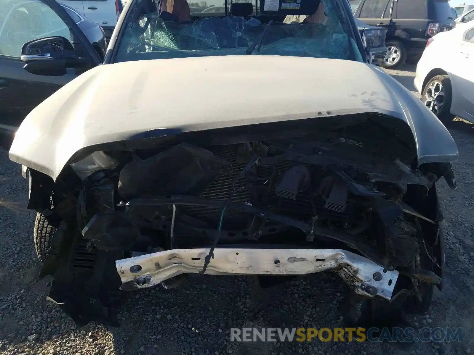 7 Photograph of a damaged car 3TMCZ5AN1KM247098 TOYOTA TACOMA 2019