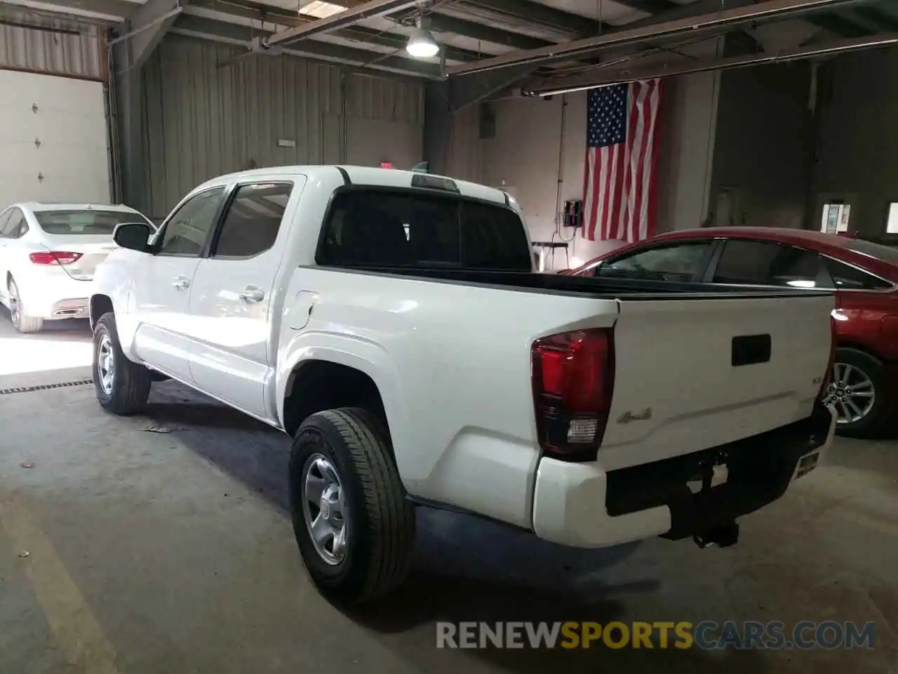 3 Photograph of a damaged car 3TMCZ5AN1KM249286 TOYOTA TACOMA 2019