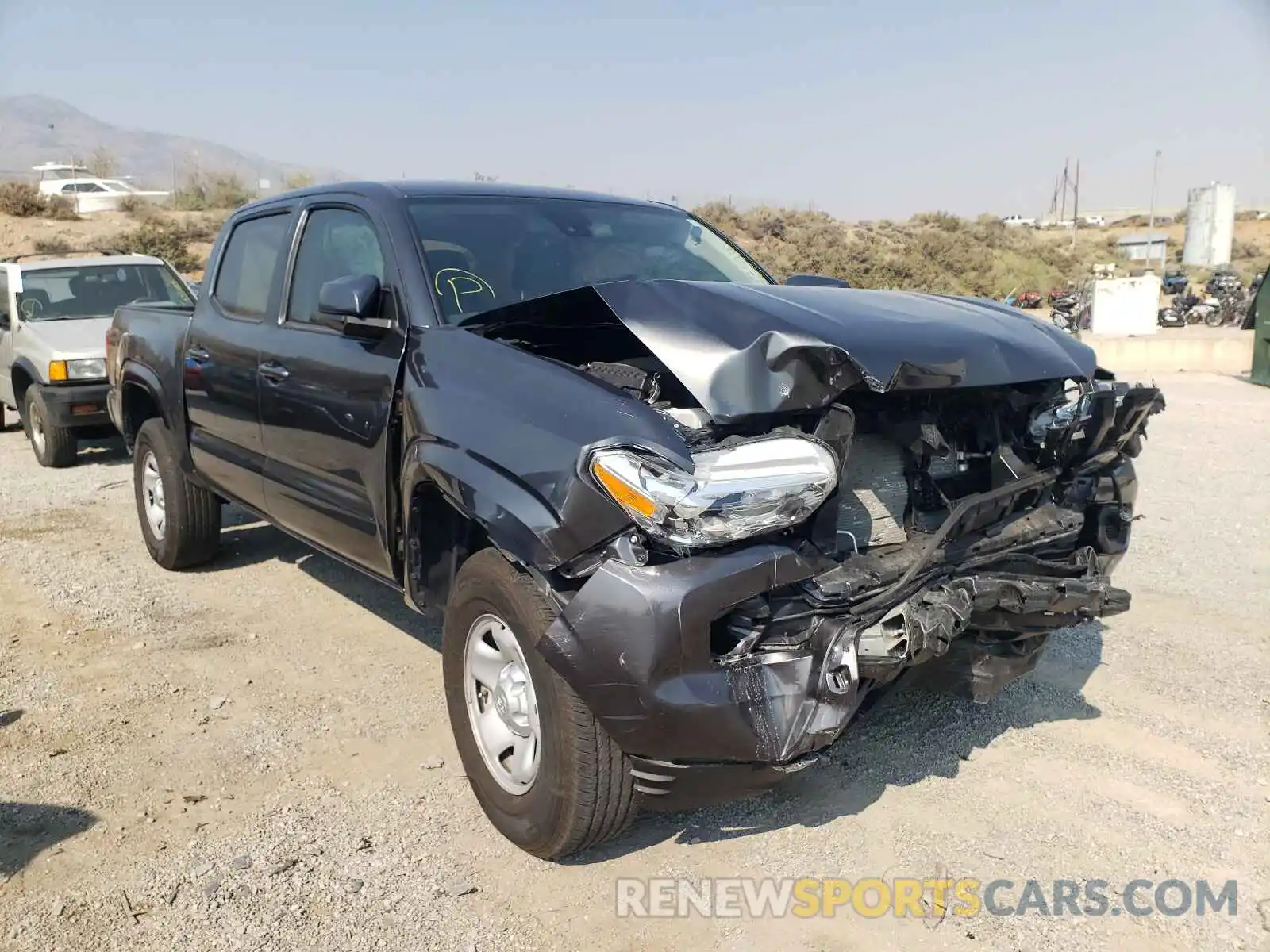 1 Photograph of a damaged car 3TMCZ5AN1KM250325 TOYOTA TACOMA 2019