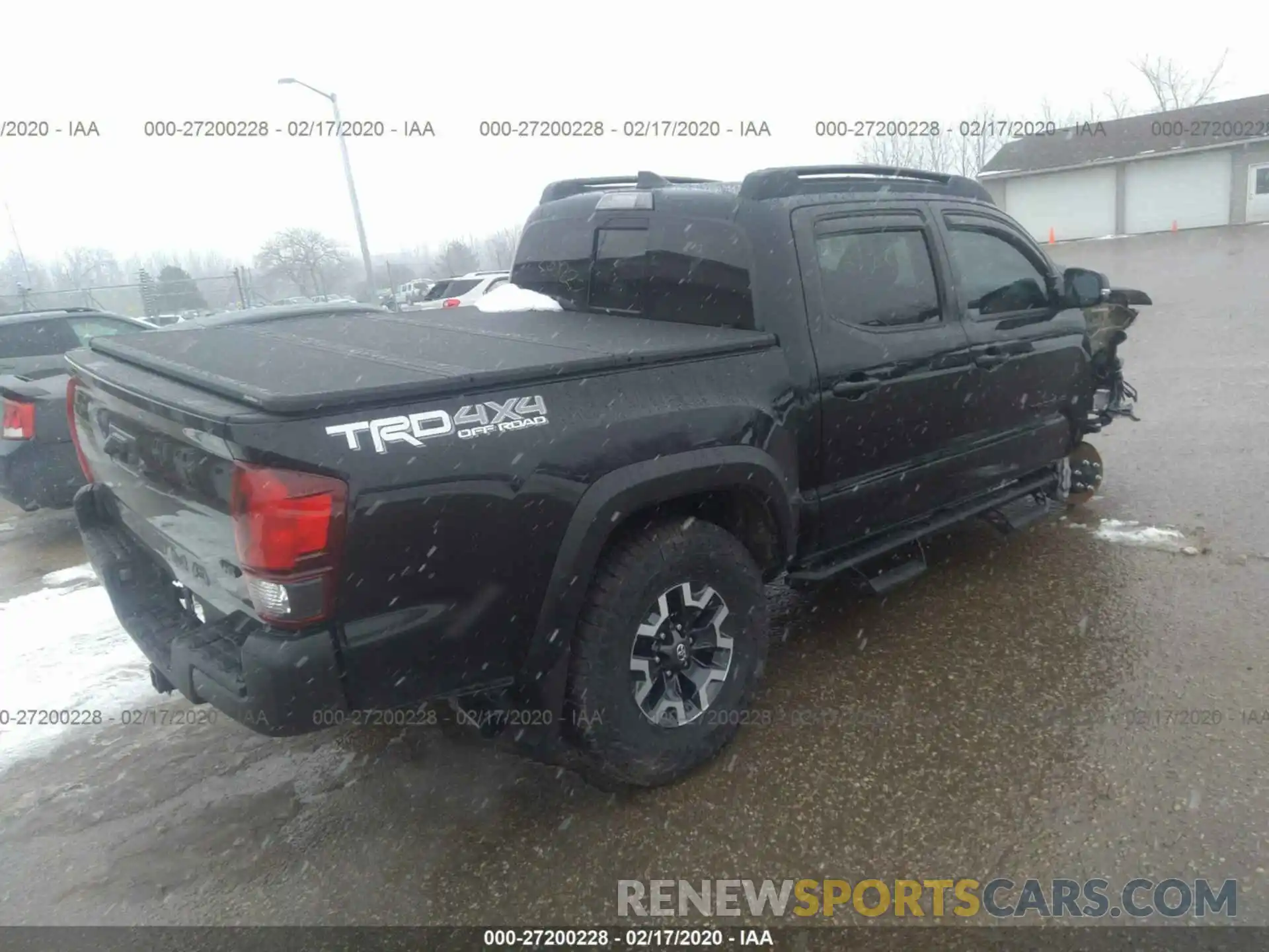 4 Фотография поврежденного автомобиля 3TMCZ5AN1KM251653 TOYOTA TACOMA 2019