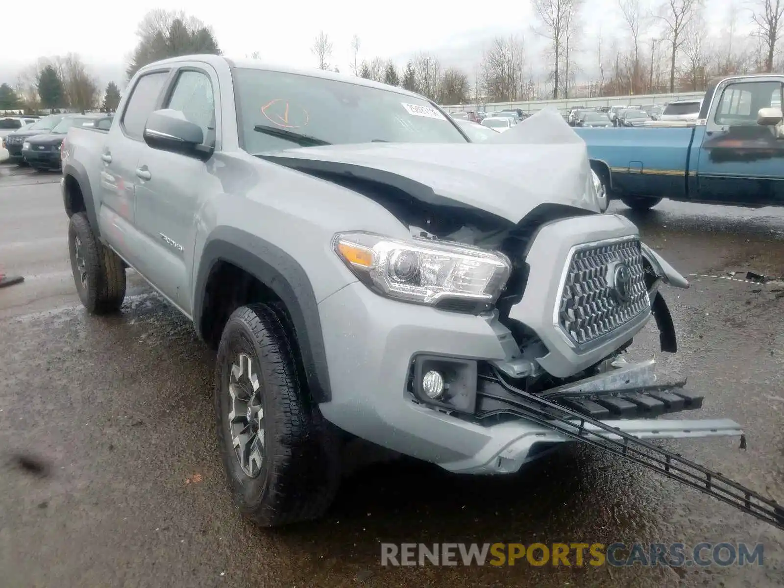 1 Photograph of a damaged car 3TMCZ5AN1KM255363 TOYOTA TACOMA 2019