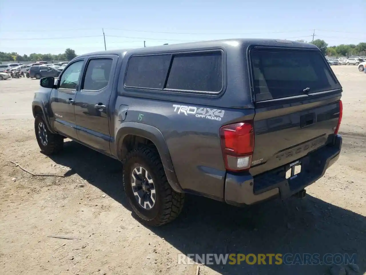 3 Photograph of a damaged car 3TMCZ5AN1KM259672 TOYOTA TACOMA 2019