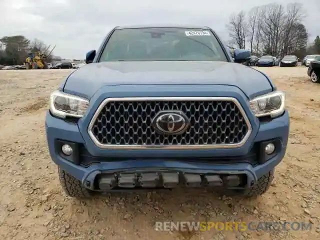 5 Photograph of a damaged car 3TMCZ5AN1KM266685 TOYOTA TACOMA 2019