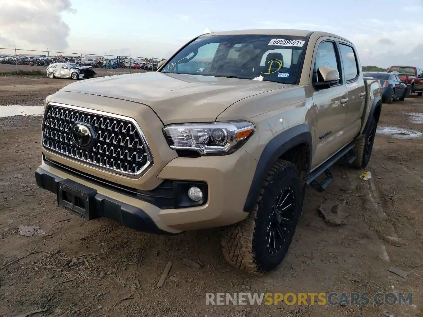 2 Фотография поврежденного автомобиля 3TMCZ5AN1KM267657 TOYOTA TACOMA 2019