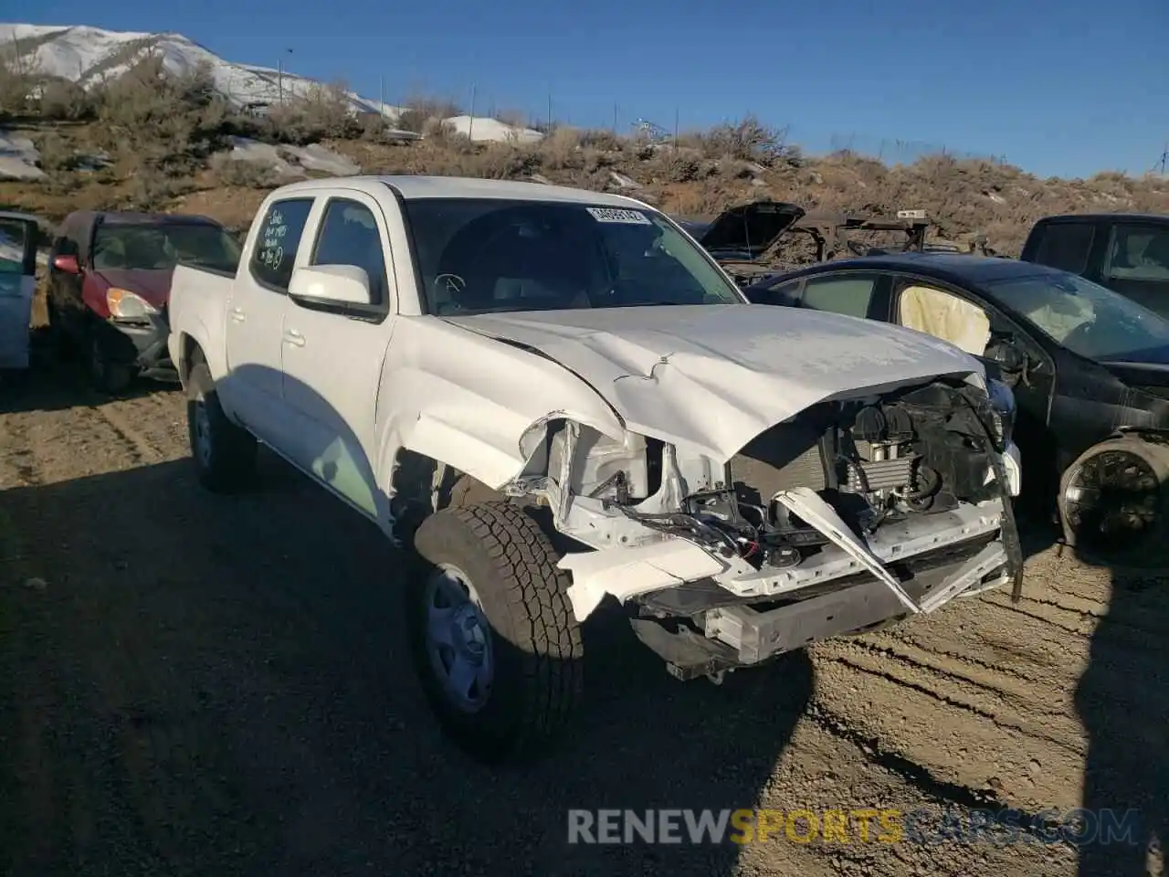 1 Photograph of a damaged car 3TMCZ5AN1KM275144 TOYOTA TACOMA 2019