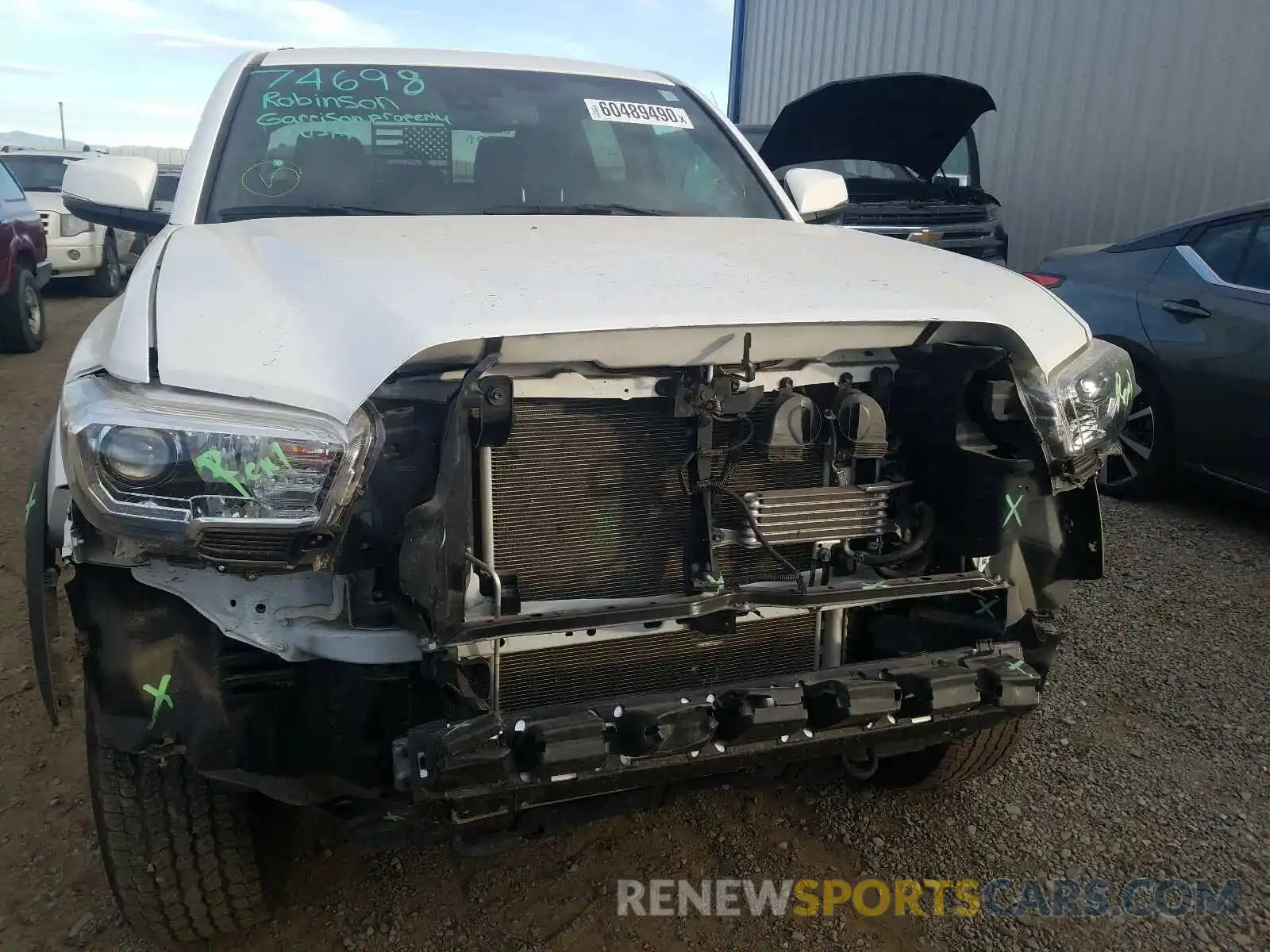 9 Photograph of a damaged car 3TMCZ5AN1KM276794 TOYOTA TACOMA 2019