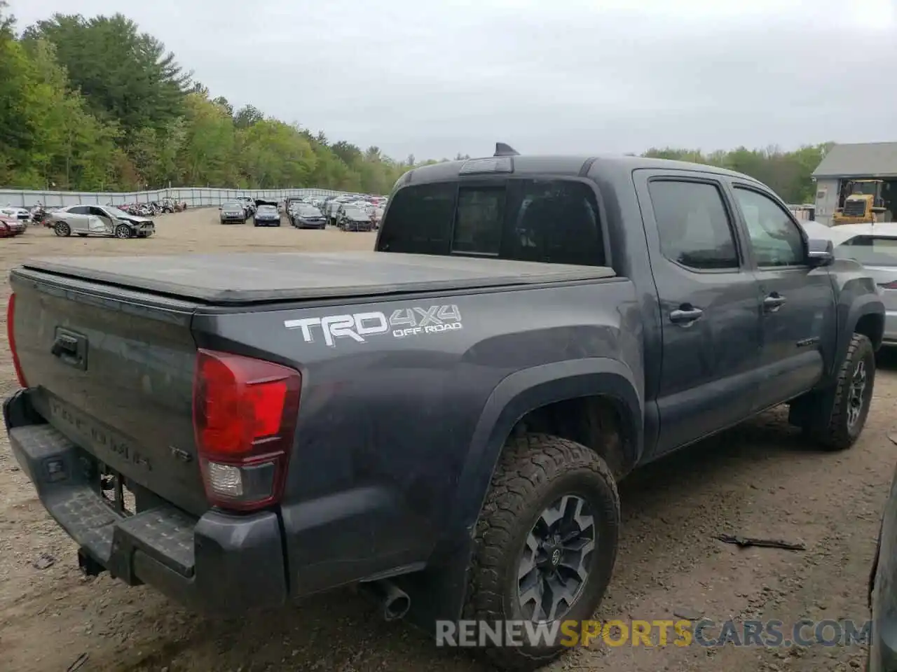 4 Photograph of a damaged car 3TMCZ5AN1KM279128 TOYOTA TACOMA 2019