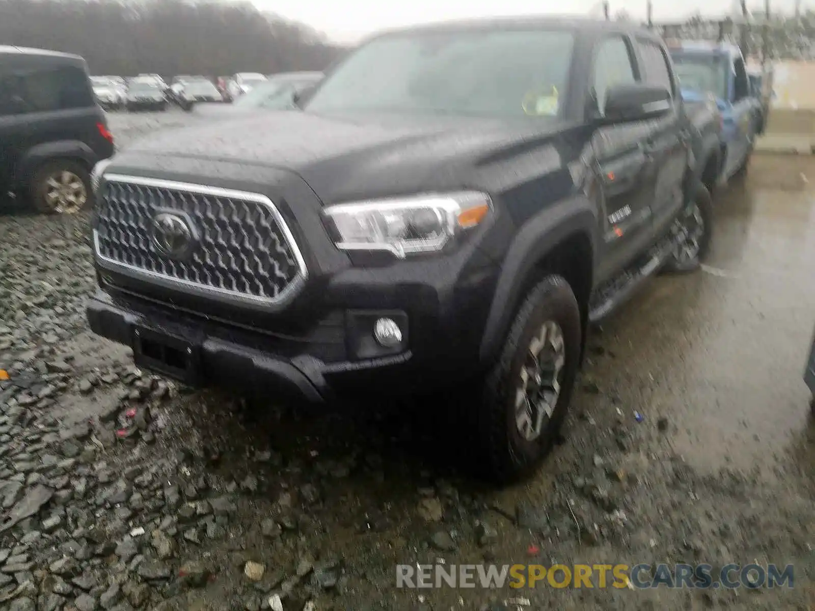 2 Photograph of a damaged car 3TMCZ5AN1KM280778 TOYOTA TACOMA 2019