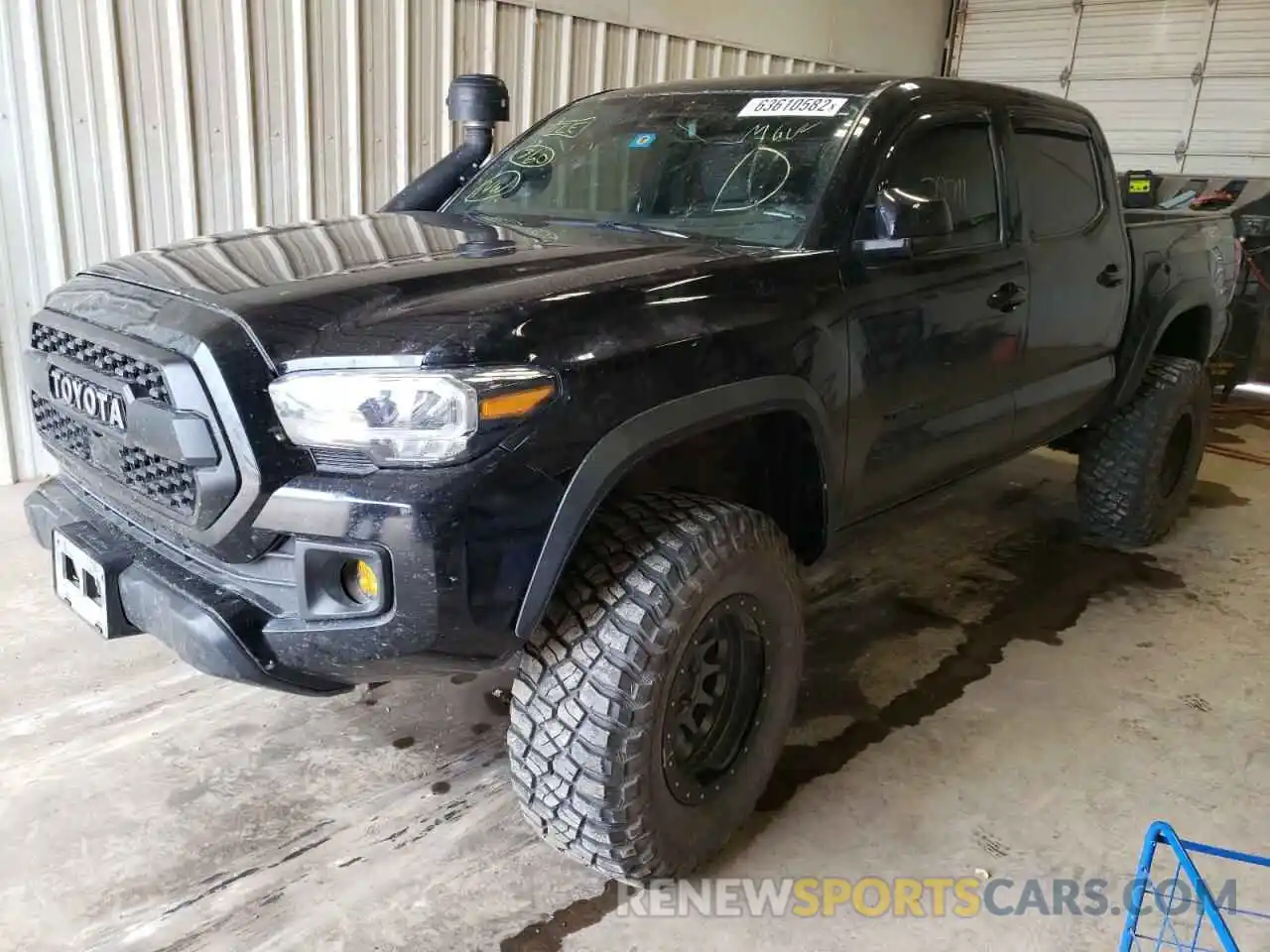 2 Фотография поврежденного автомобиля 3TMCZ5AN1KM286614 TOYOTA TACOMA 2019