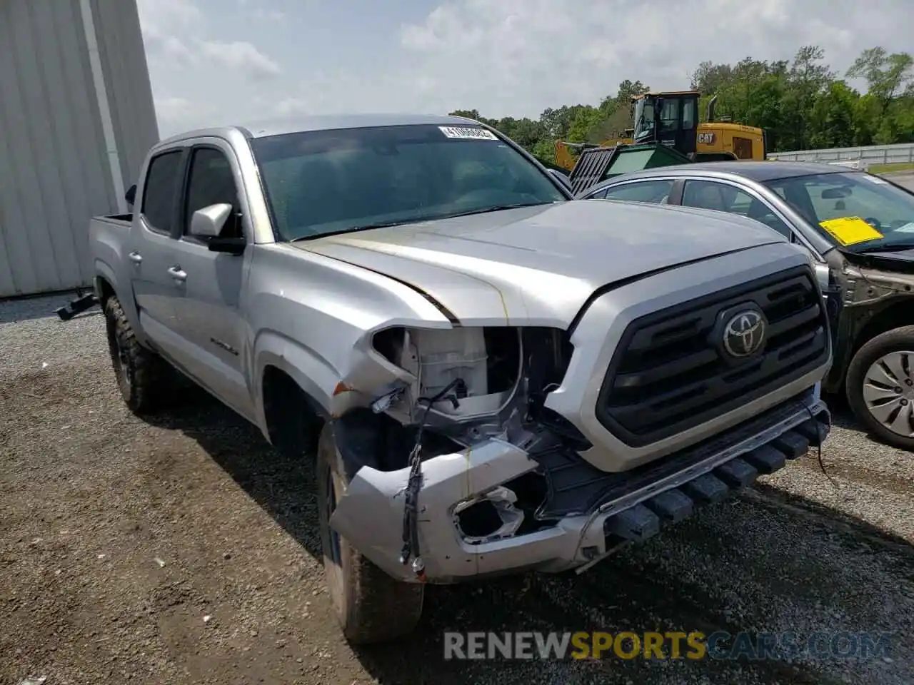 1 Photograph of a damaged car 3TMCZ5AN2KM189504 TOYOTA TACOMA 2019