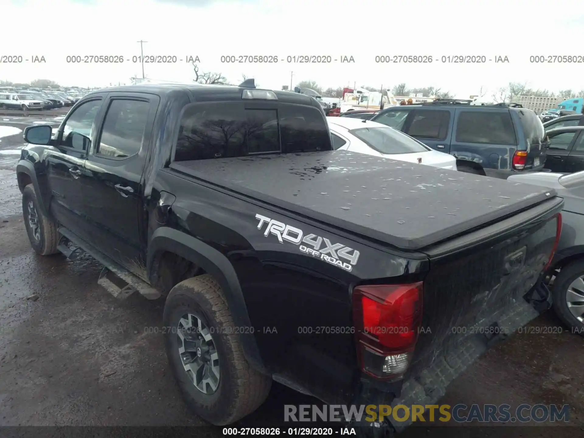 3 Photograph of a damaged car 3TMCZ5AN2KM189681 TOYOTA TACOMA 2019