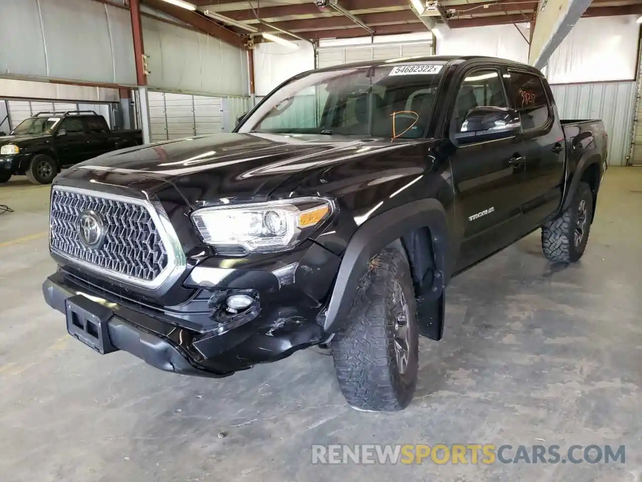 2 Photograph of a damaged car 3TMCZ5AN2KM190443 TOYOTA TACOMA 2019