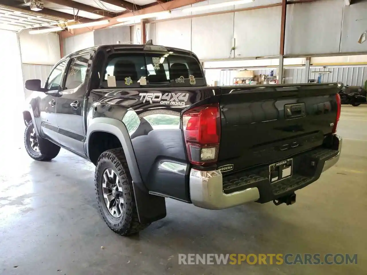 3 Photograph of a damaged car 3TMCZ5AN2KM190443 TOYOTA TACOMA 2019