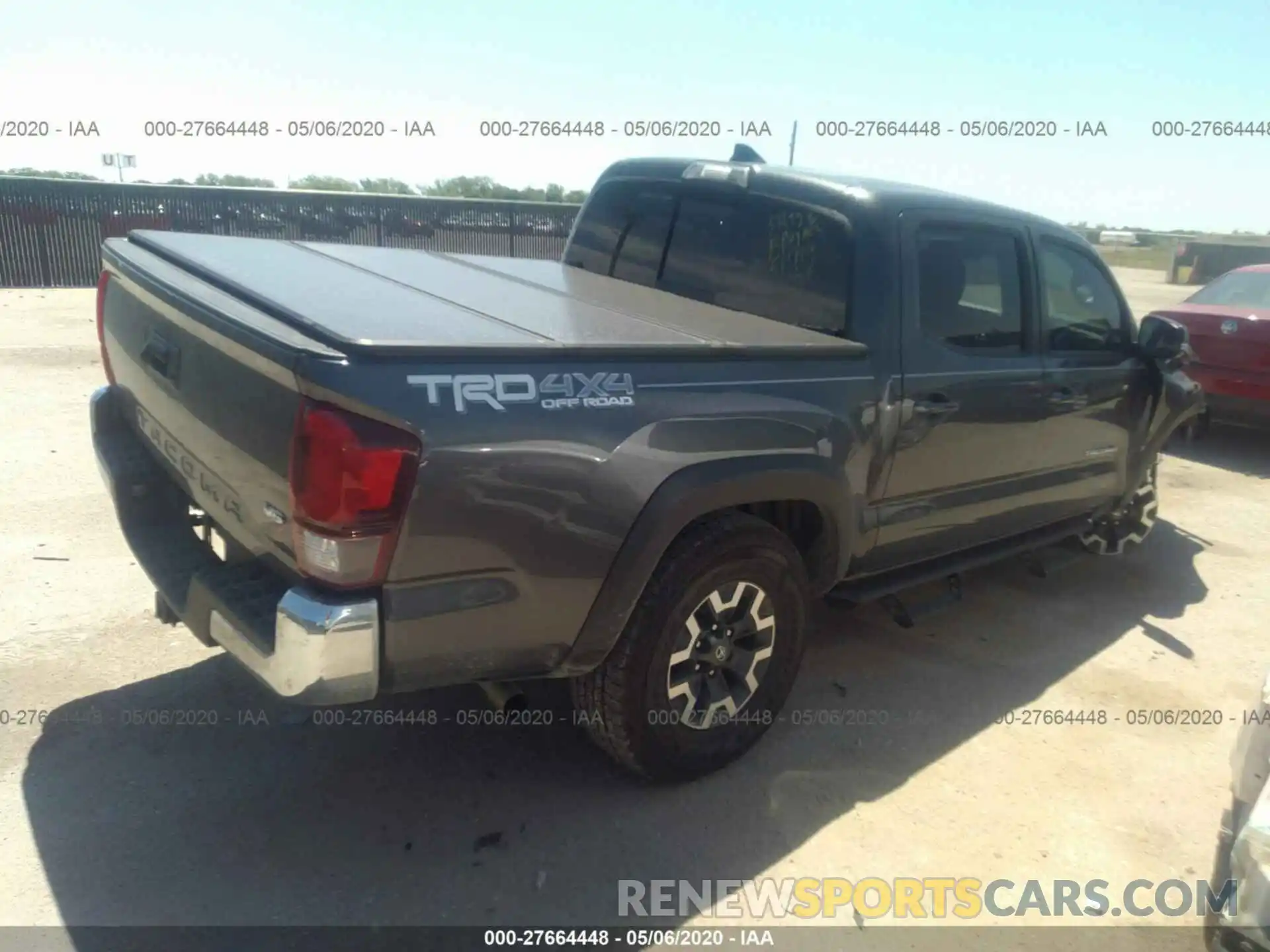 4 Photograph of a damaged car 3TMCZ5AN2KM191480 TOYOTA TACOMA 2019