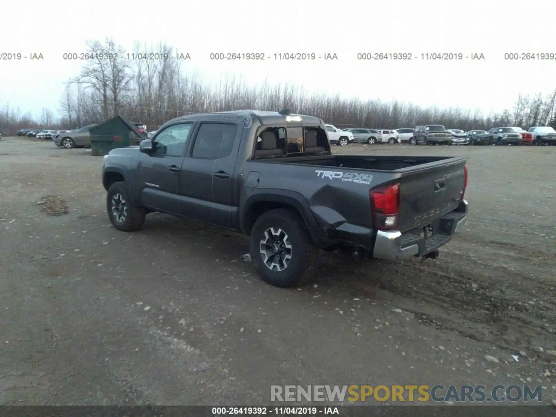 3 Photograph of a damaged car 3TMCZ5AN2KM193942 TOYOTA TACOMA 2019