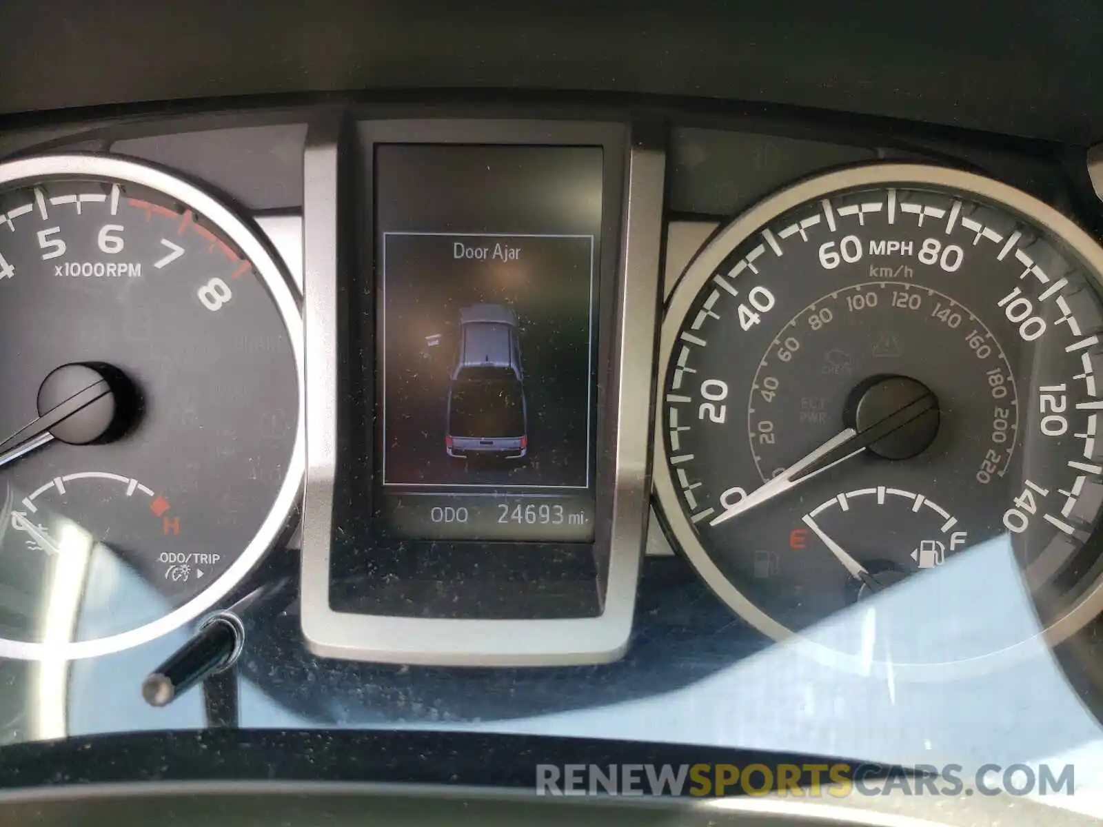 8 Photograph of a damaged car 3TMCZ5AN2KM194007 TOYOTA TACOMA 2019