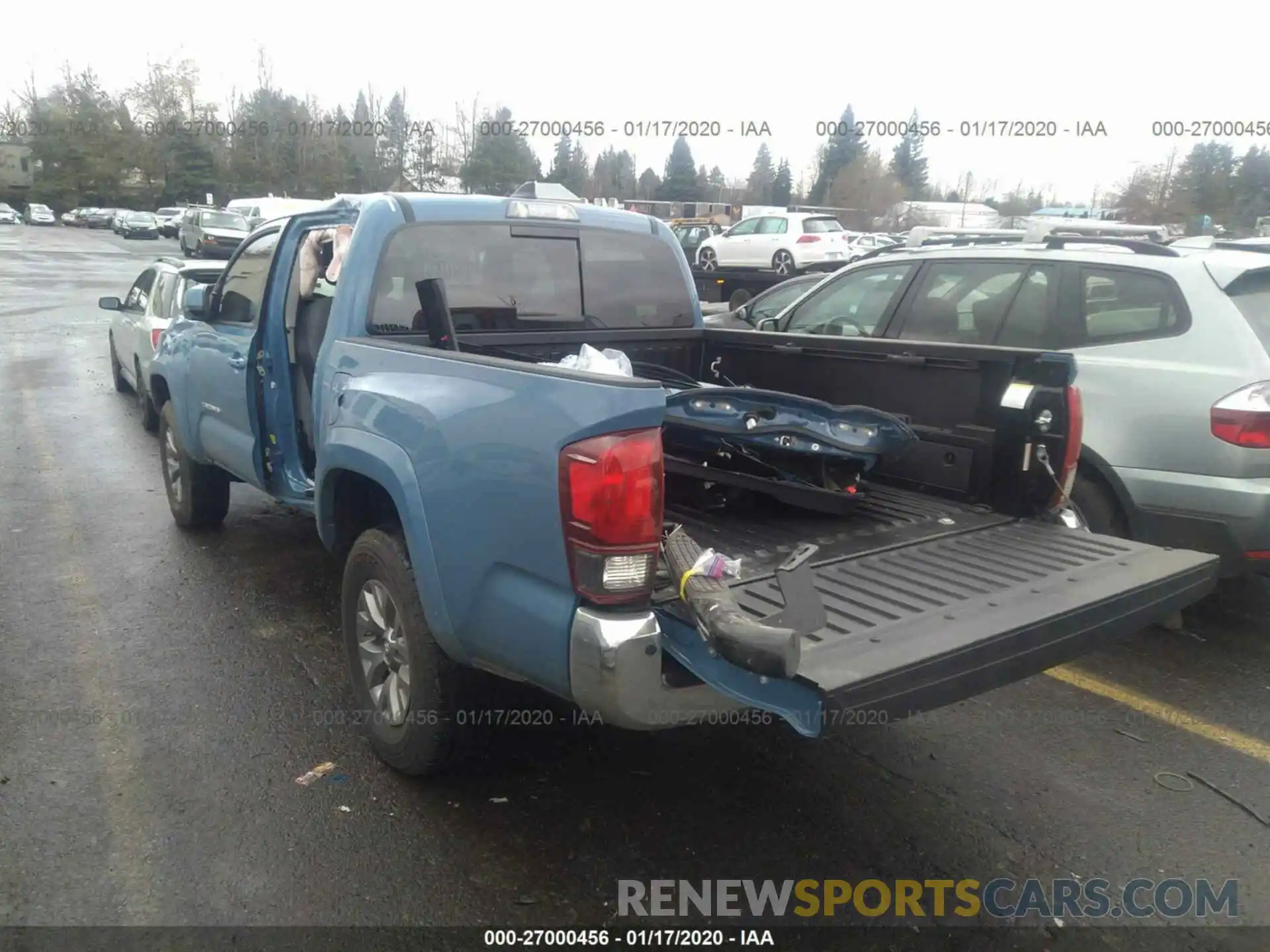 3 Photograph of a damaged car 3TMCZ5AN2KM196355 TOYOTA TACOMA 2019