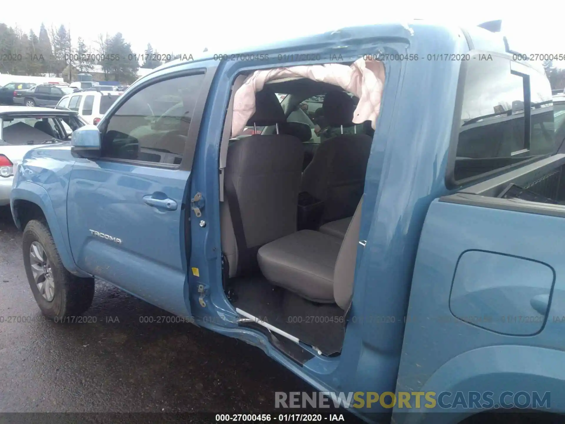 6 Photograph of a damaged car 3TMCZ5AN2KM196355 TOYOTA TACOMA 2019