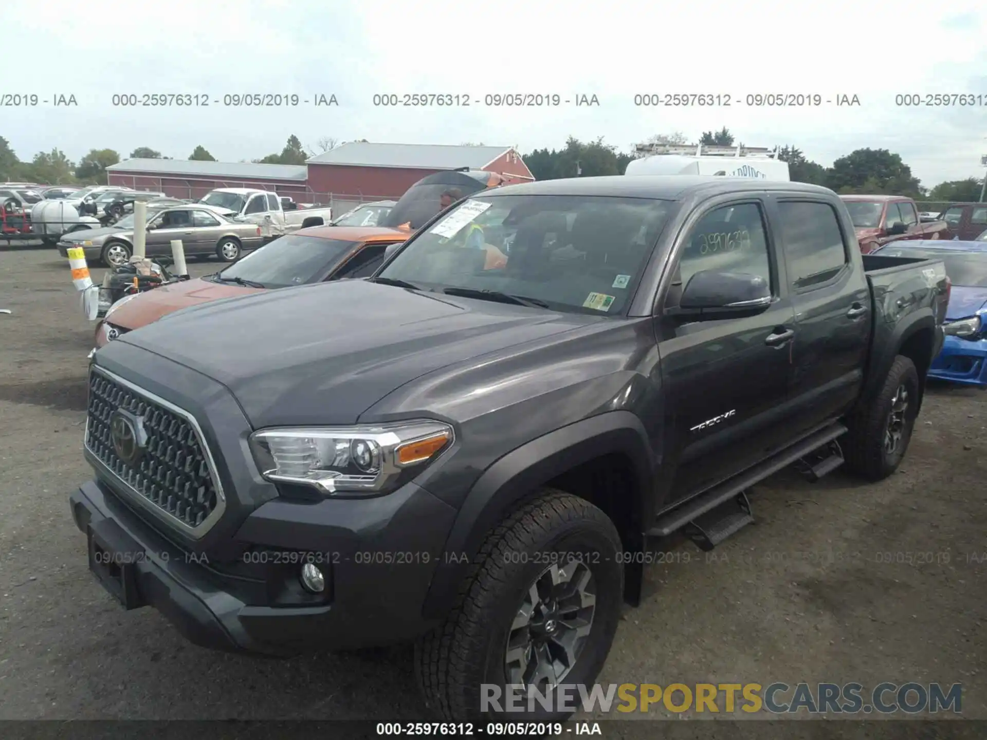 2 Photograph of a damaged car 3TMCZ5AN2KM199482 TOYOTA TACOMA 2019