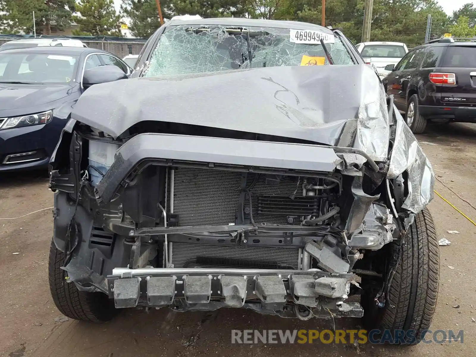 7 Photograph of a damaged car 3TMCZ5AN2KM199739 TOYOTA TACOMA 2019