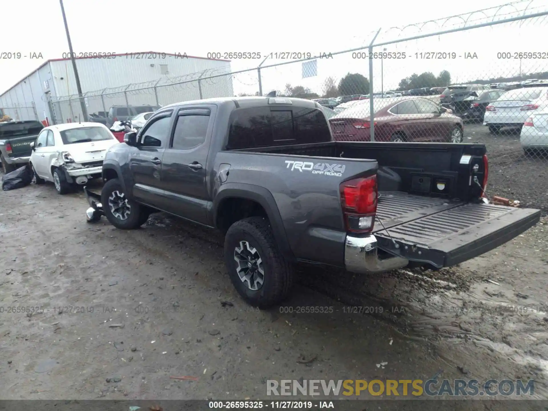 3 Photograph of a damaged car 3TMCZ5AN2KM200307 TOYOTA TACOMA 2019