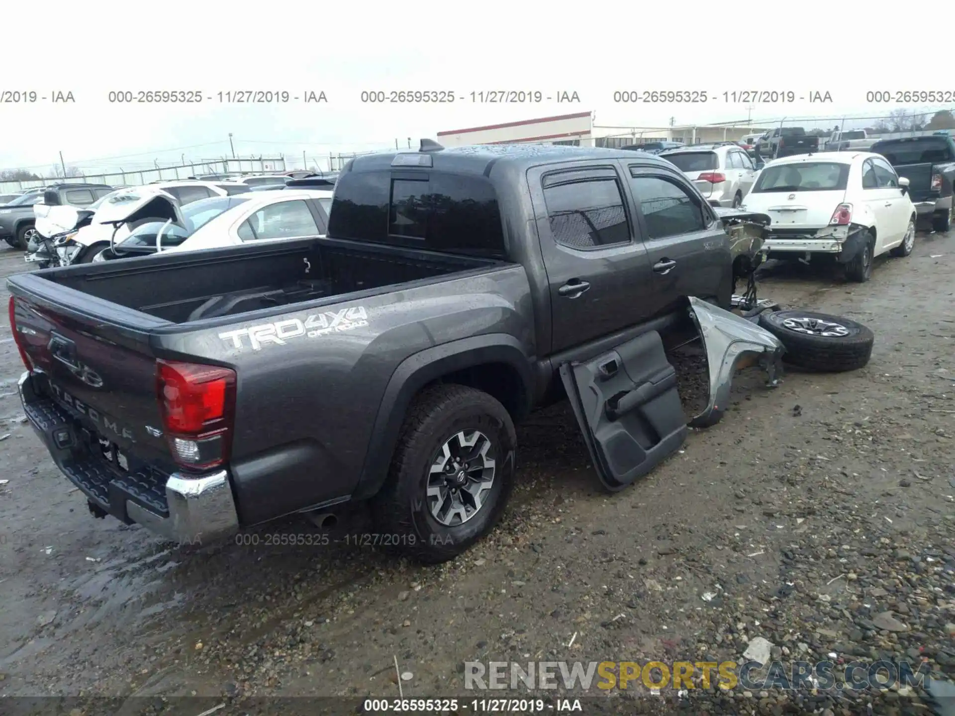 4 Photograph of a damaged car 3TMCZ5AN2KM200307 TOYOTA TACOMA 2019