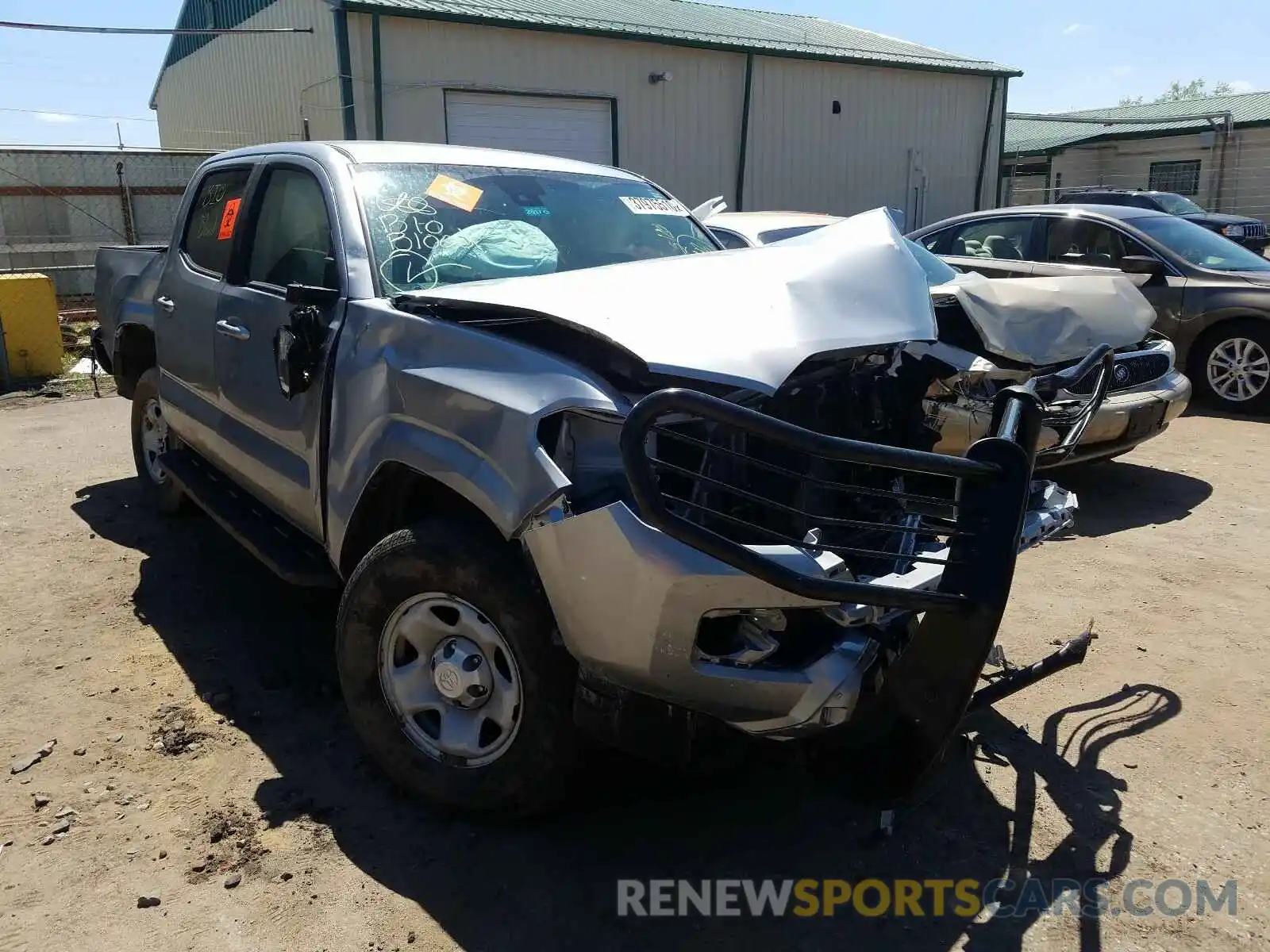 1 Photograph of a damaged car 3TMCZ5AN2KM202848 TOYOTA TACOMA 2019