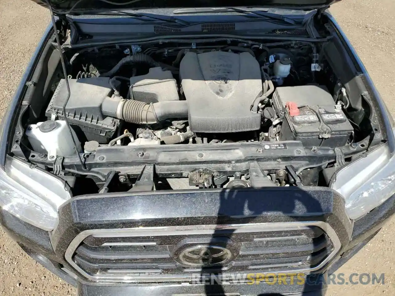 7 Photograph of a damaged car 3TMCZ5AN2KM204597 TOYOTA TACOMA 2019